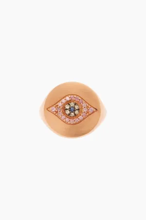 18k Rose Gold Satin Dawn Ring