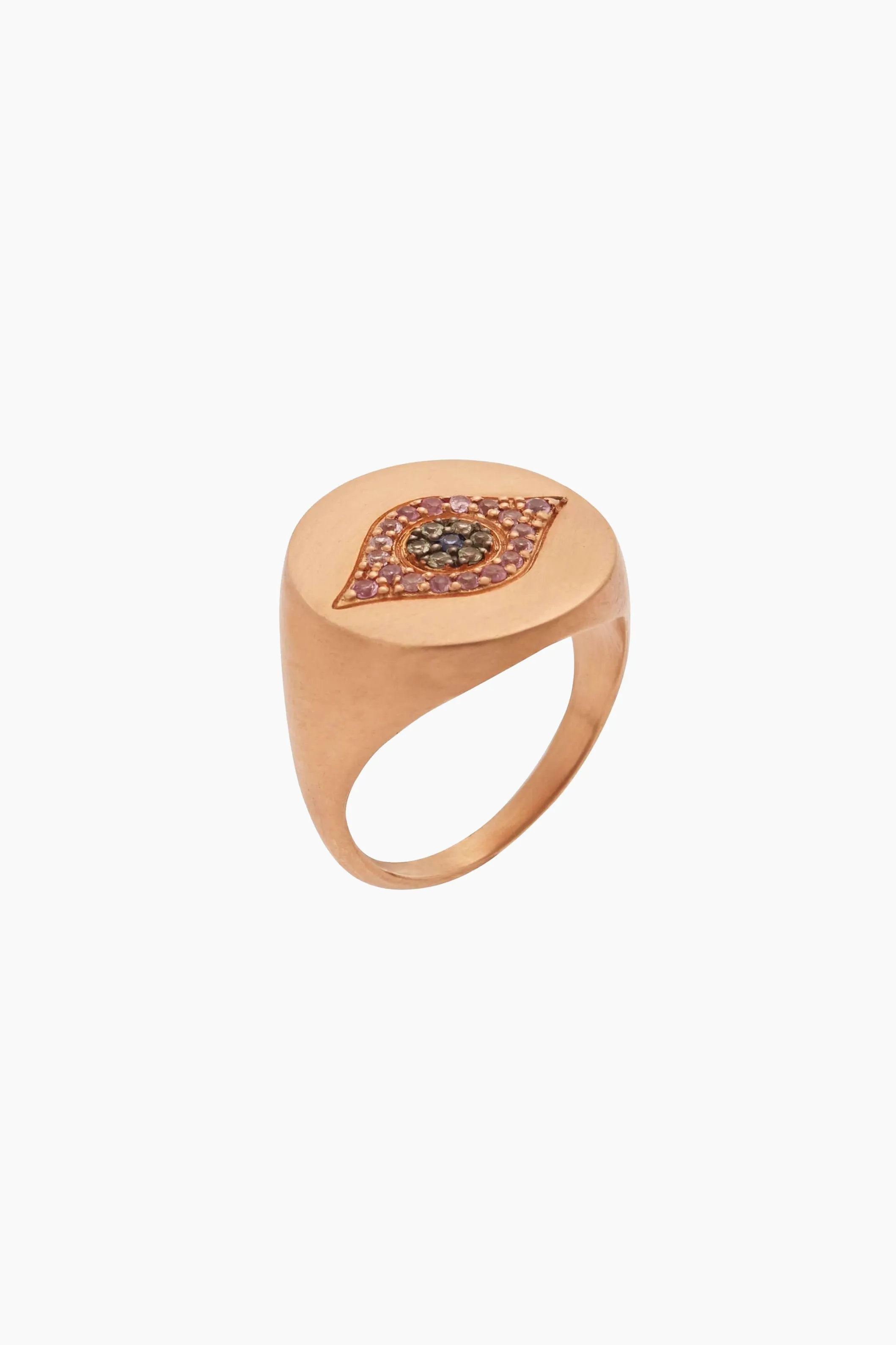 18k Rose Gold Satin Dawn Ring