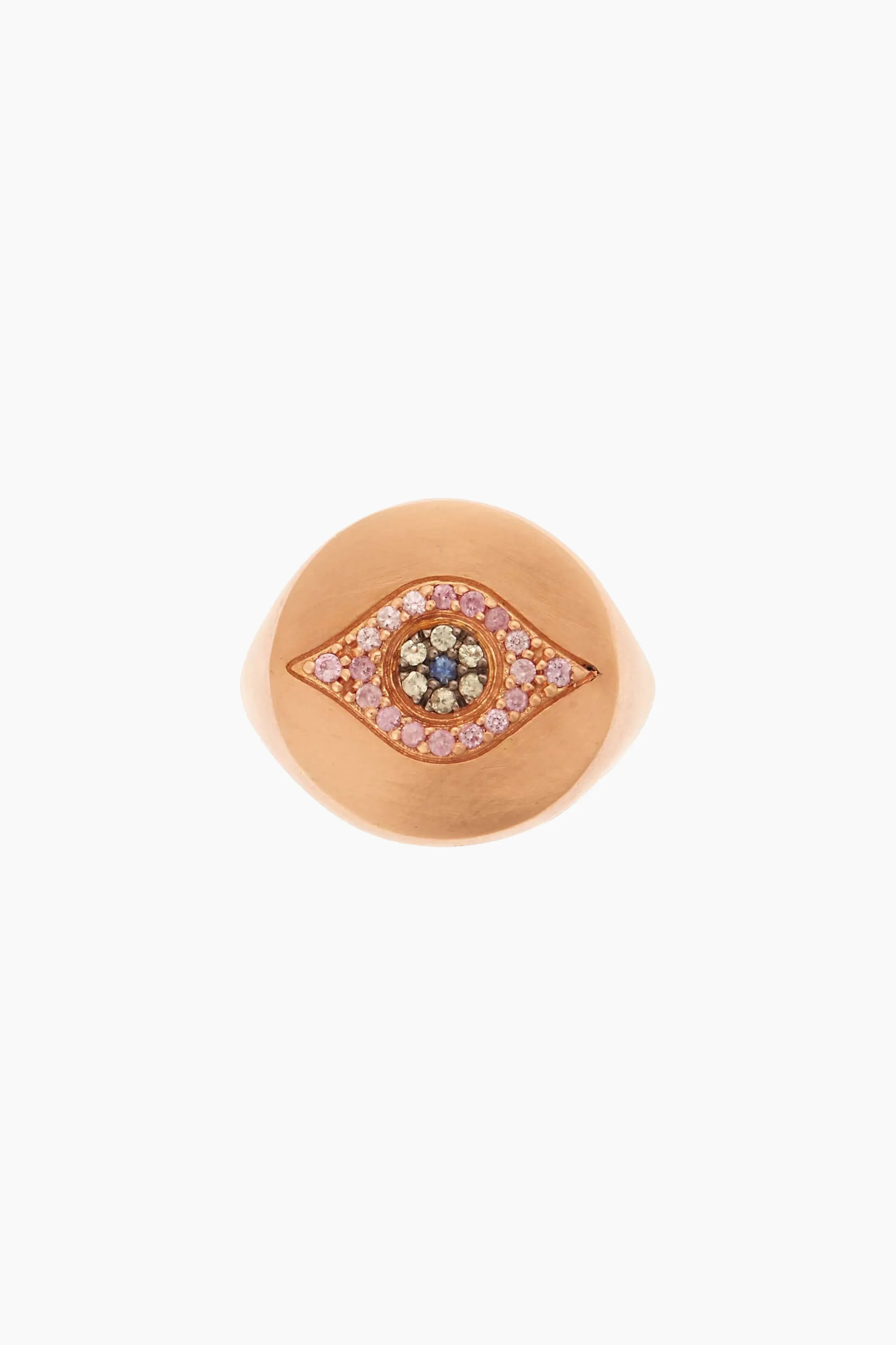 18k Rose Gold Satin Dawn Ring