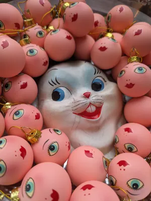 1950s style doll faces