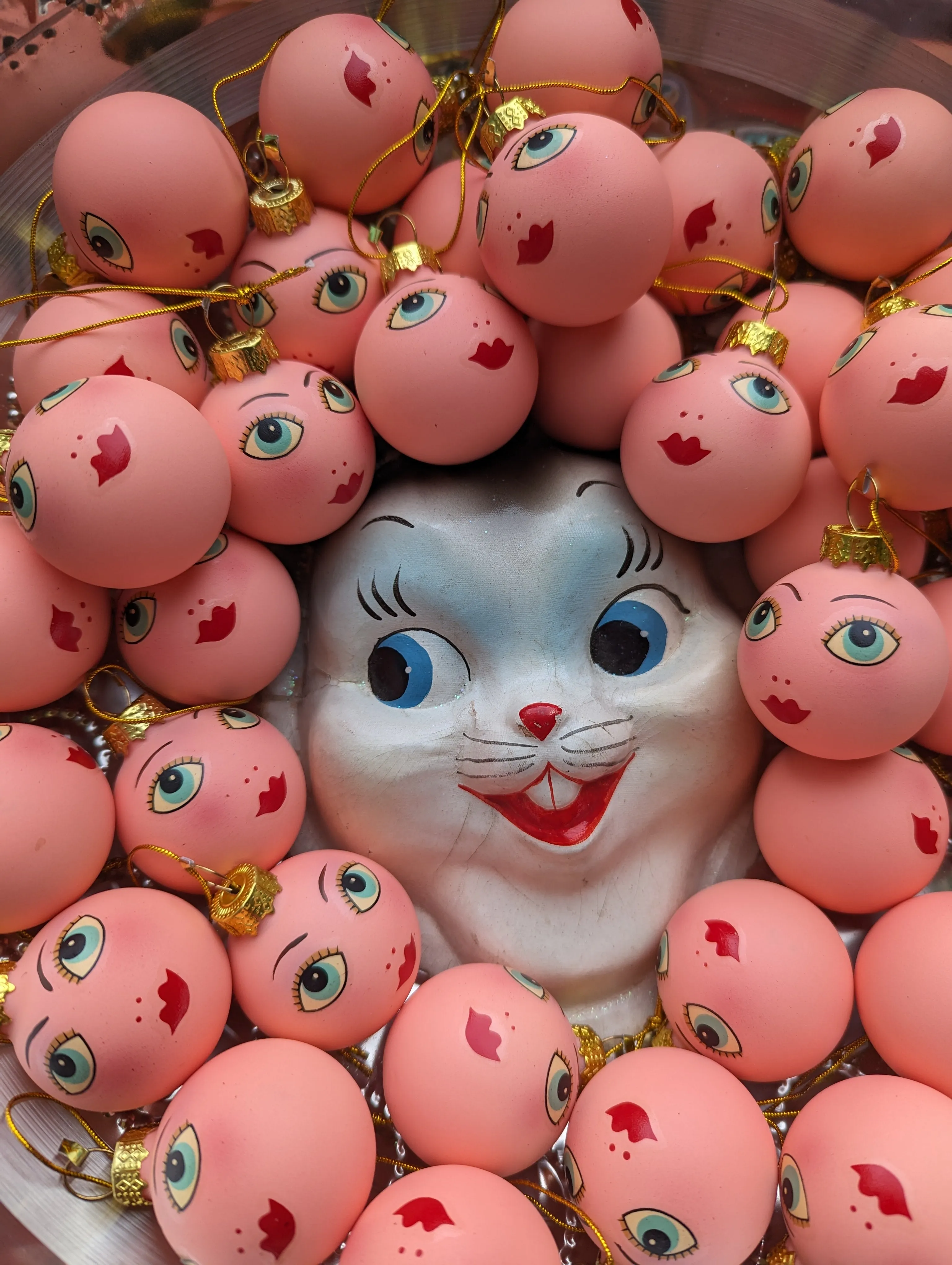 1950s style doll faces