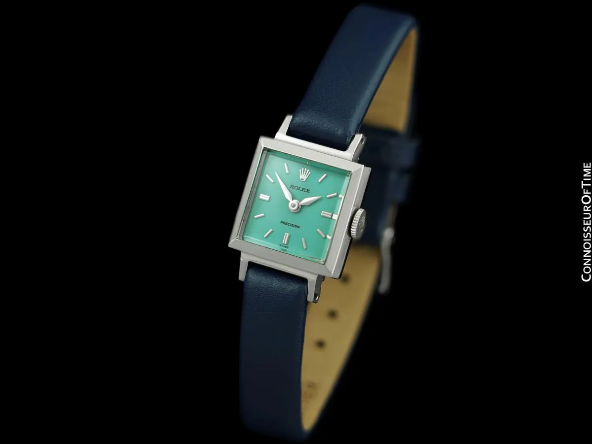 1965 Rolex Precision Pre-Cellini Vintage Ladies Watch, Ref. 3408 - Stainless Steel