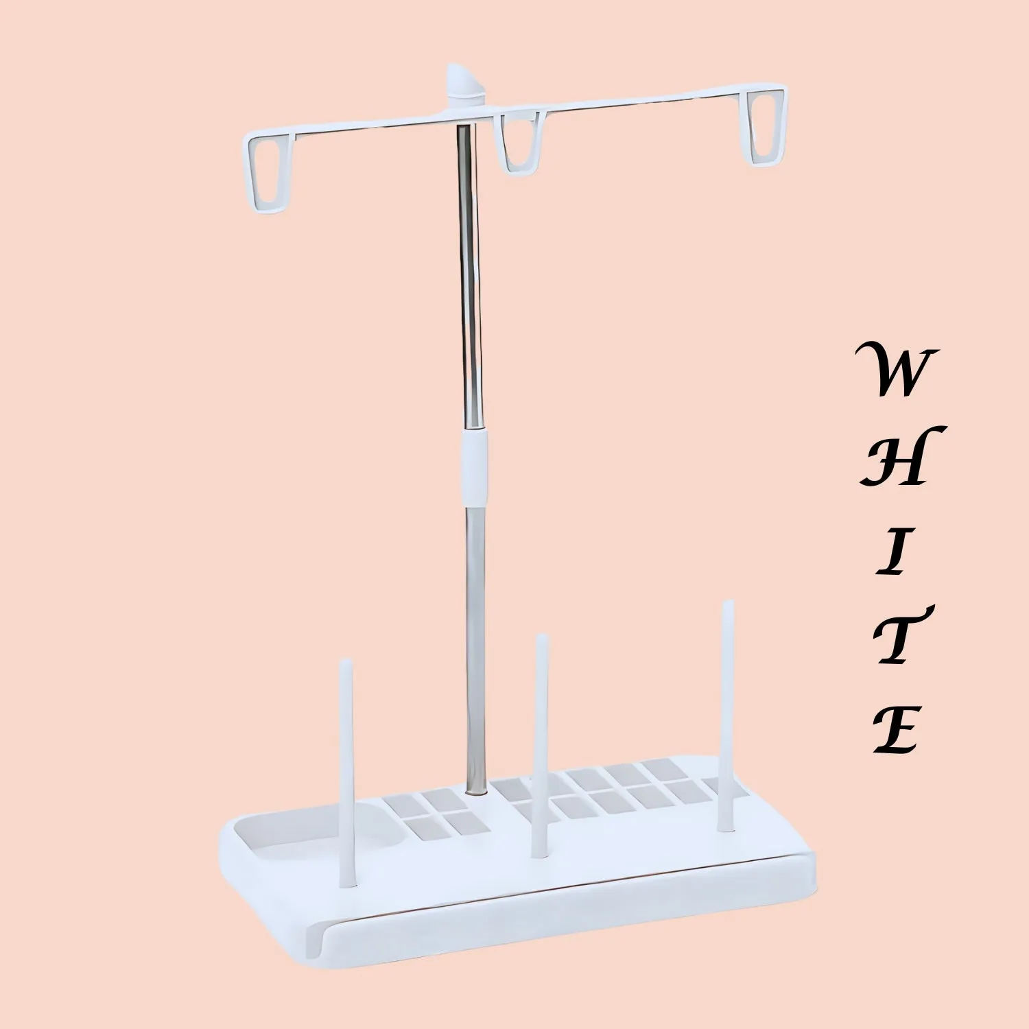 3 Cones Embroidery Thread Holder Spool Stand