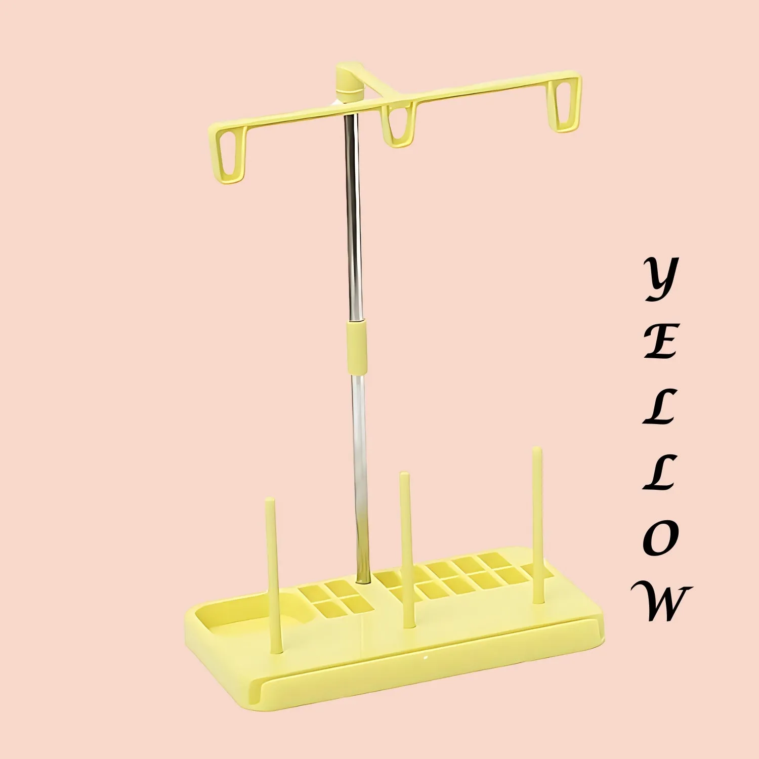3 Cones Embroidery Thread Holder Spool Stand
