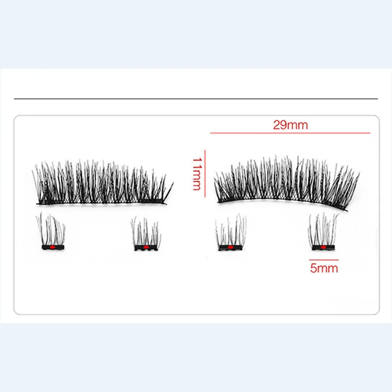 3D Magnetic False Eyelashes