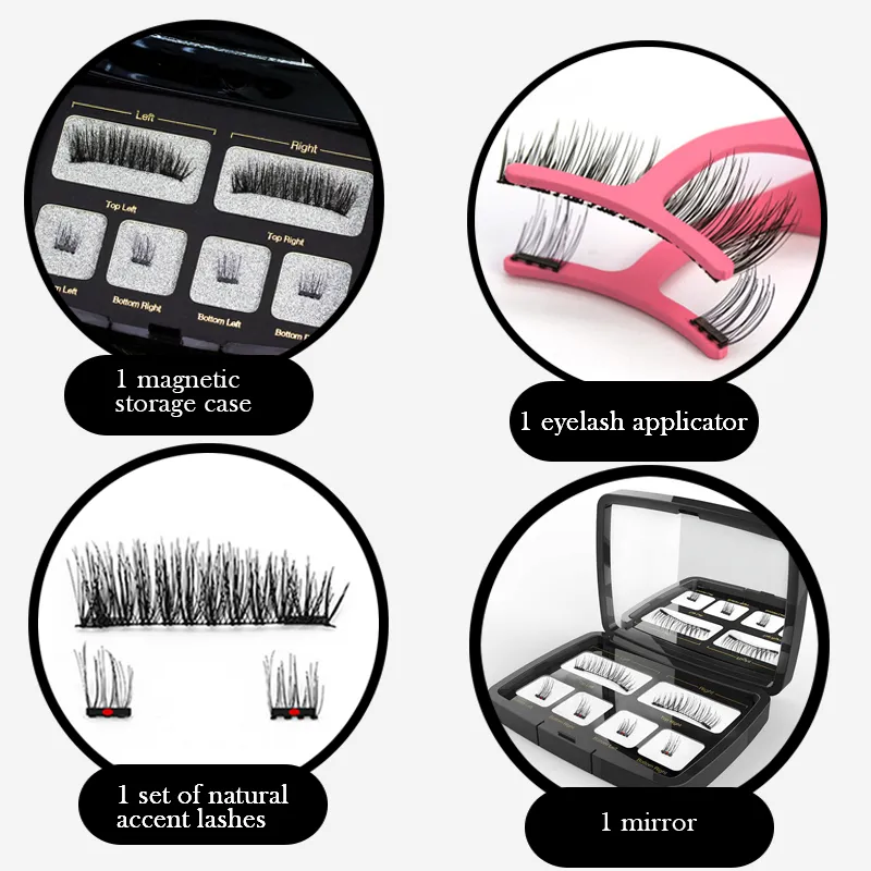 3D Magnetic False Eyelashes