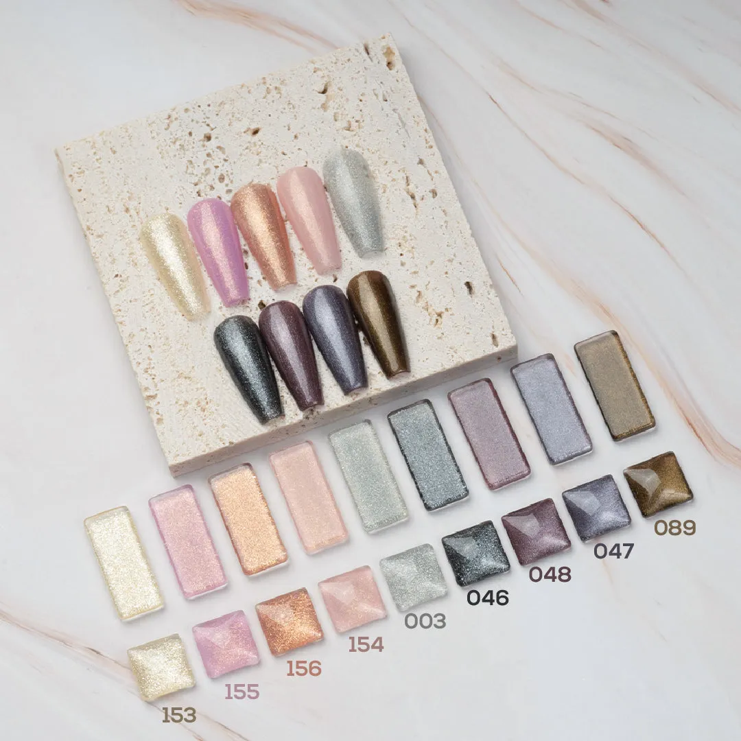 9 LDS Holiday Healthy Gel Nail Polish Collection - SOFT GLAM - 003; 046; 047; 048; 089; 153; 154; 155; 156