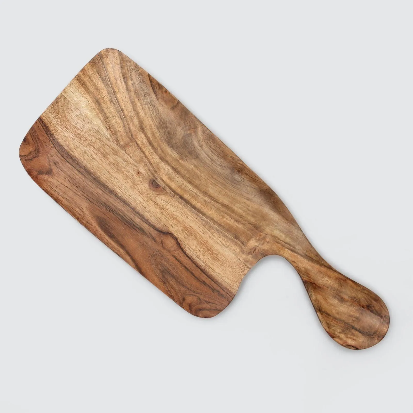 Acacia Wood Serving Board With Handle