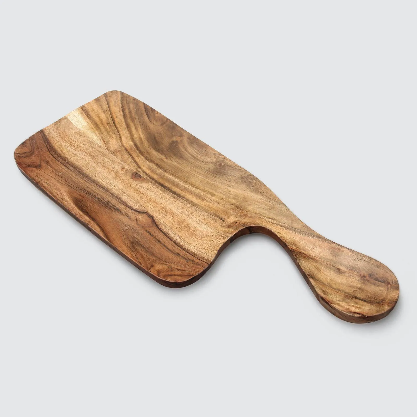 Acacia Wood Serving Board With Handle