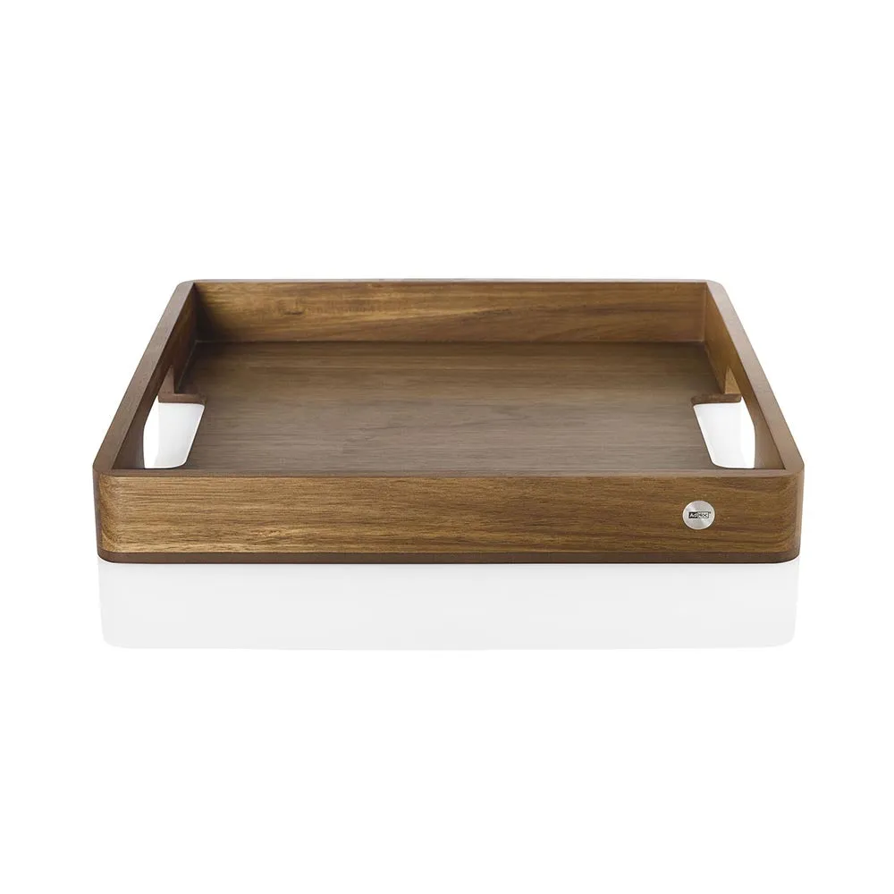 AdHoc Square Wooden Serving Tray with Handles SERVE SQUARE 40X40X5cm