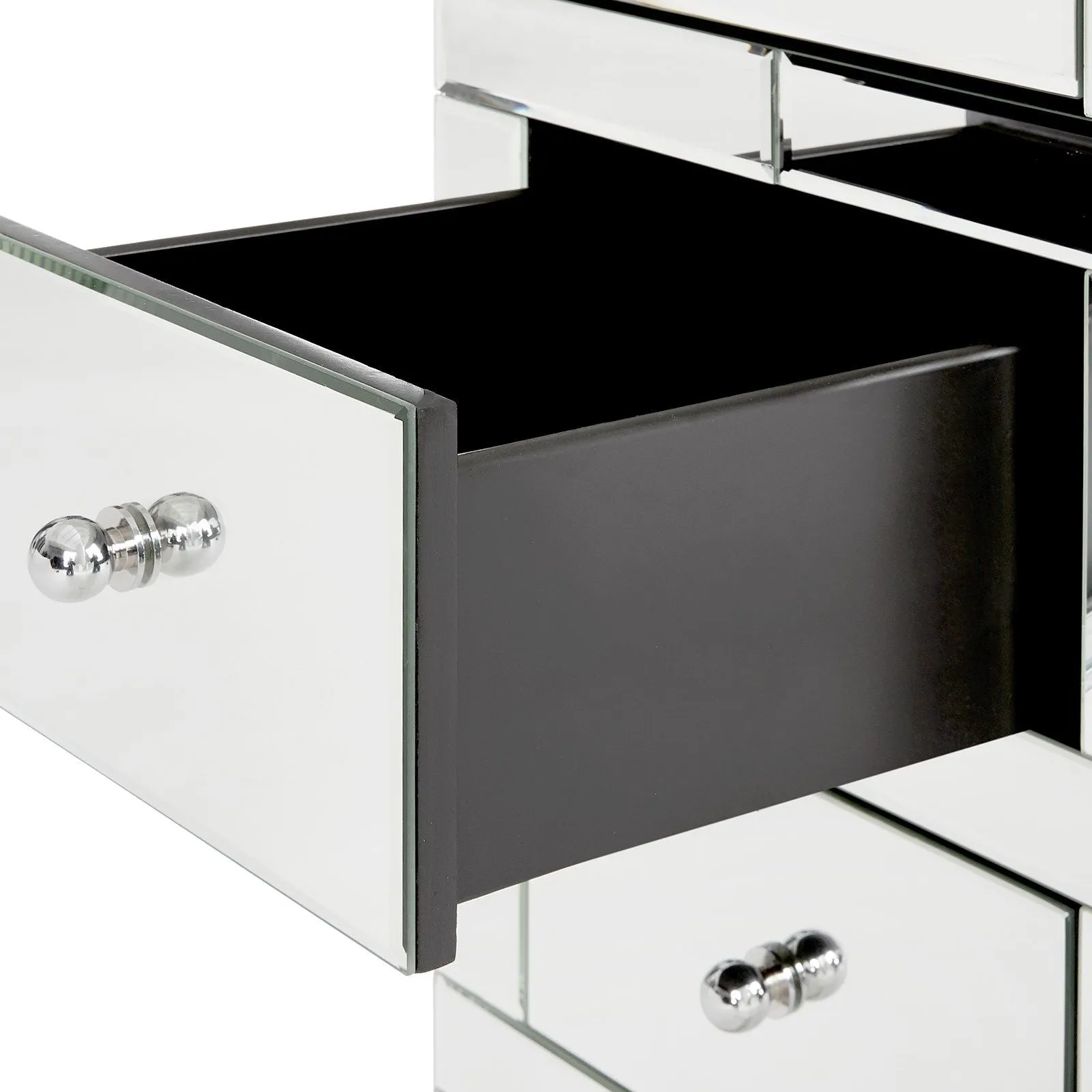 Amanda Desk - Mirrored