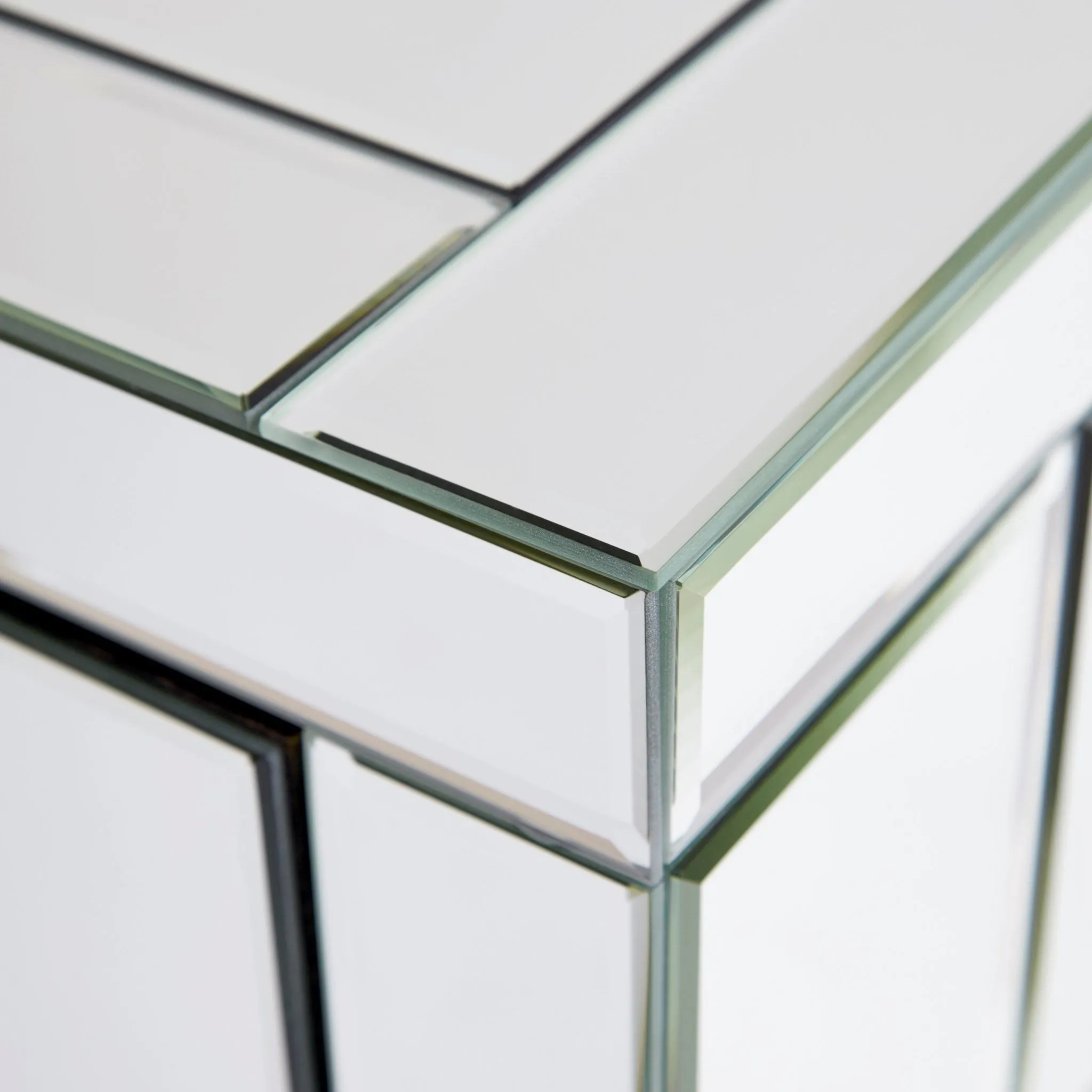 Amanda Desk - Mirrored