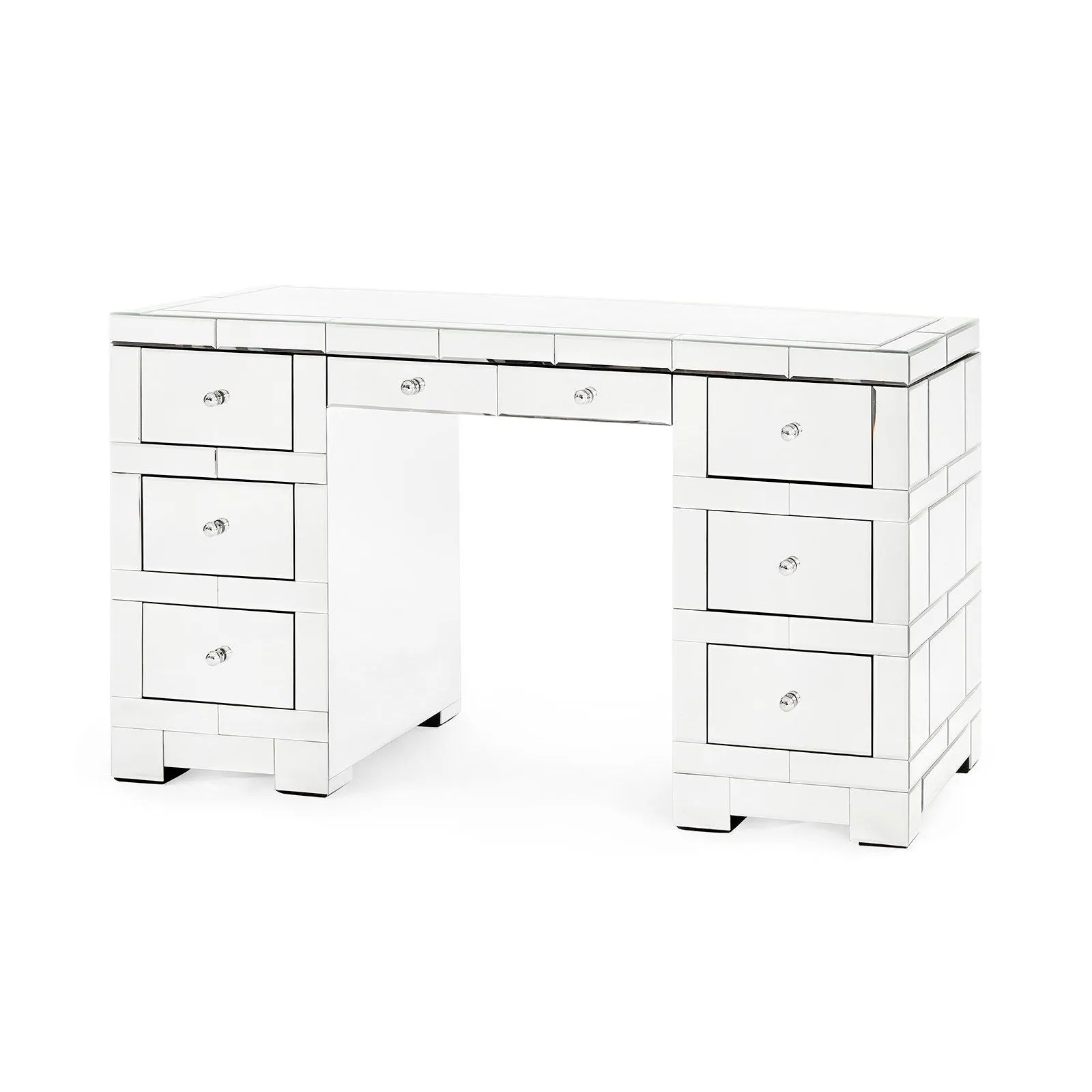 Amanda Desk - Mirrored