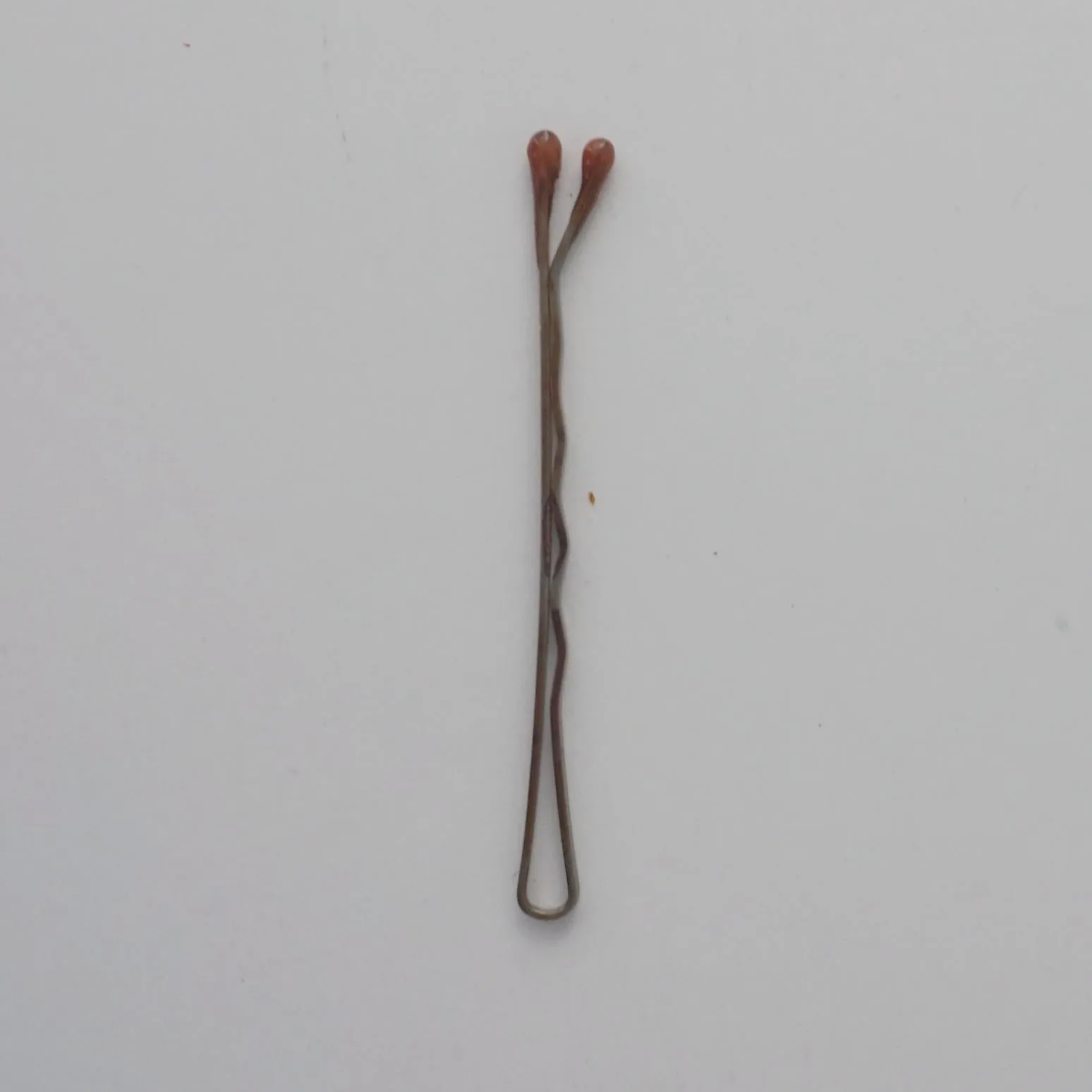 Amelia Beauty Professional Quality Brown Bobby Pins, Made in USA, 180 Count, 2" Long, Strong Grip, Durable Plastic Tips, Comfortable All-Day Wear