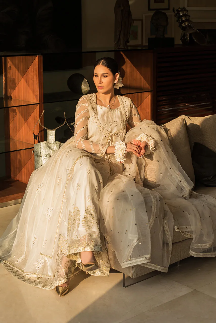 Anarkali Pishwas Nikkah Dress Bridal Pakistani #BS781