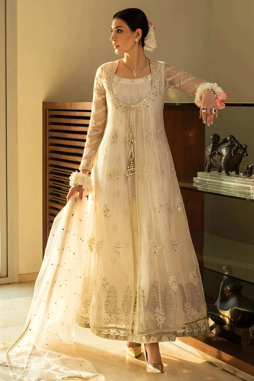 Anarkali Pishwas Nikkah Dress Bridal Pakistani #BS781