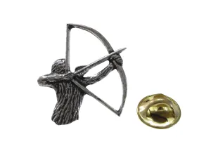 Archery Lapel Pin