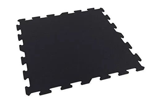 Armour Rubber Tiles - Black