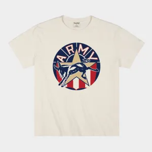 Army Black Knights Mule Logo Heavyweight Tee