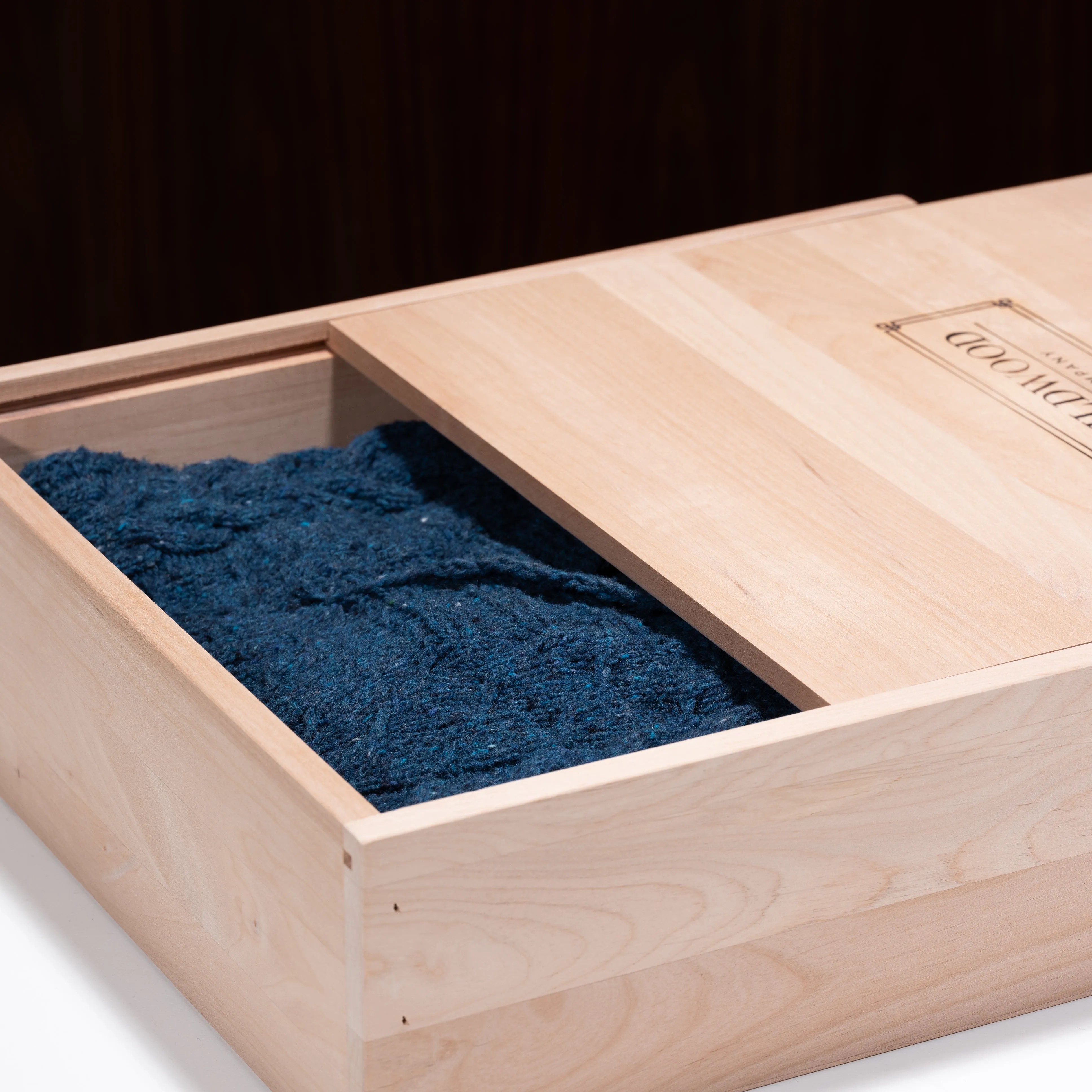 Aromatic Wood Sweater Storage Box