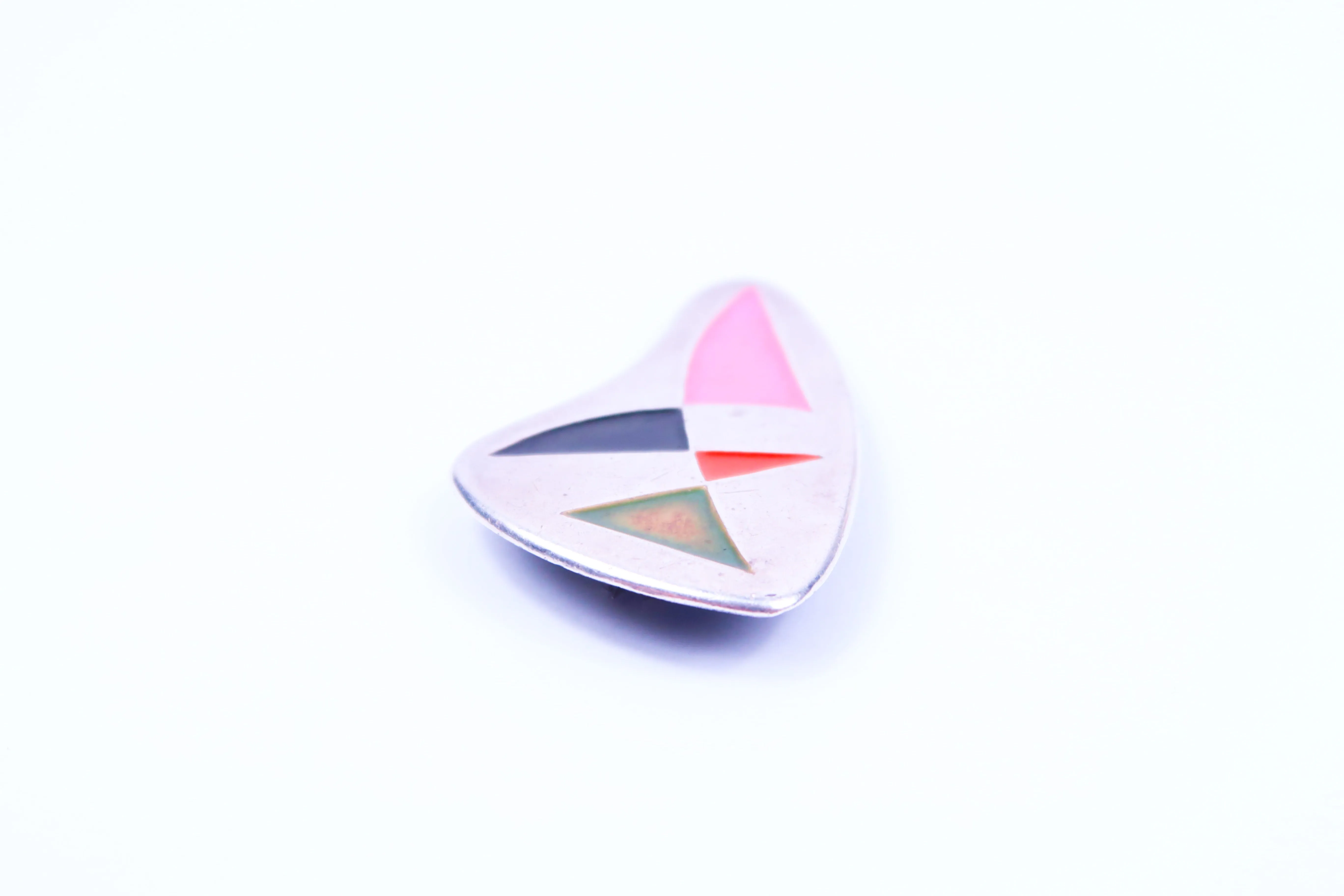 Art Deco Sterling Silver Brooch or Pendant