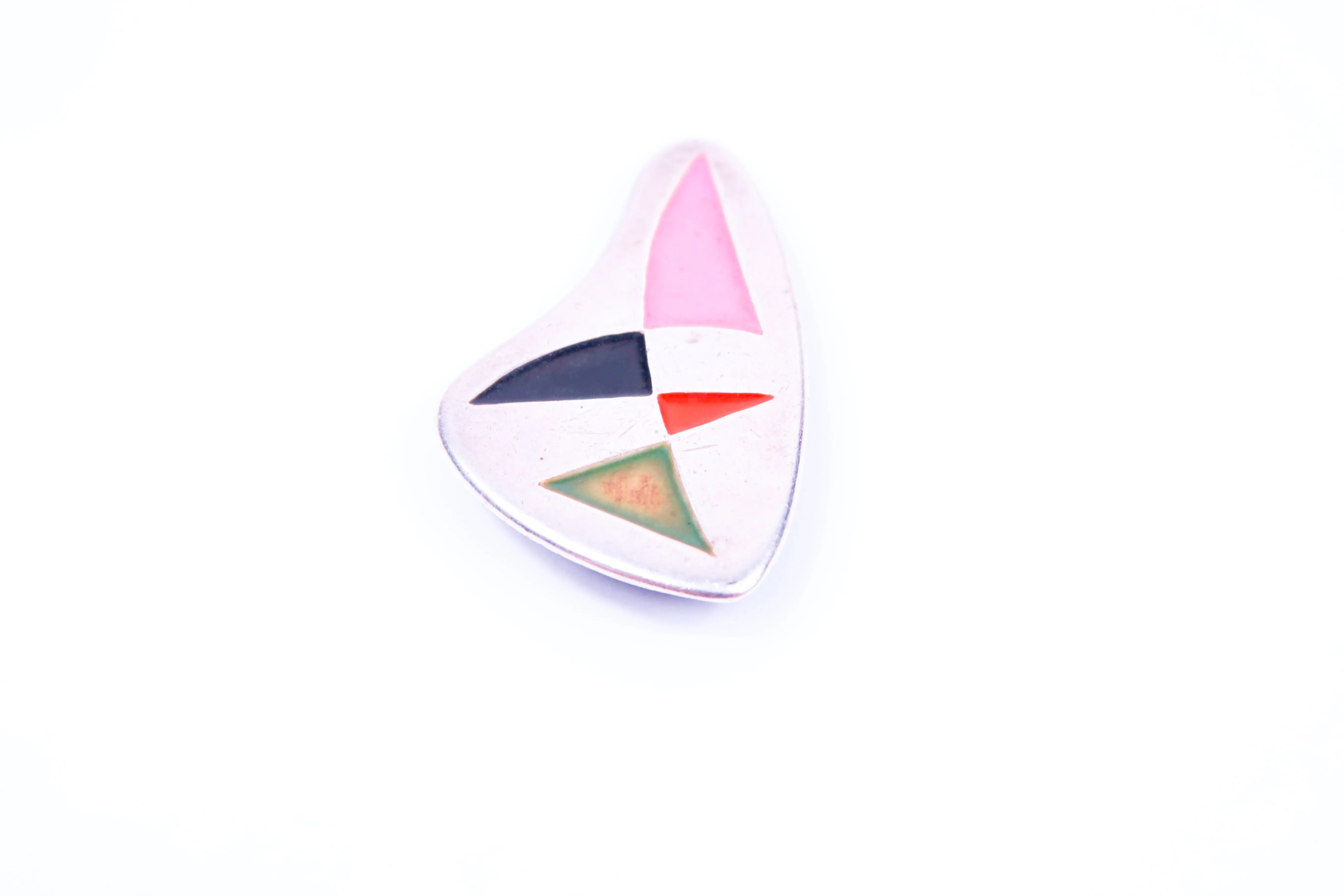 Art Deco Sterling Silver Brooch or Pendant