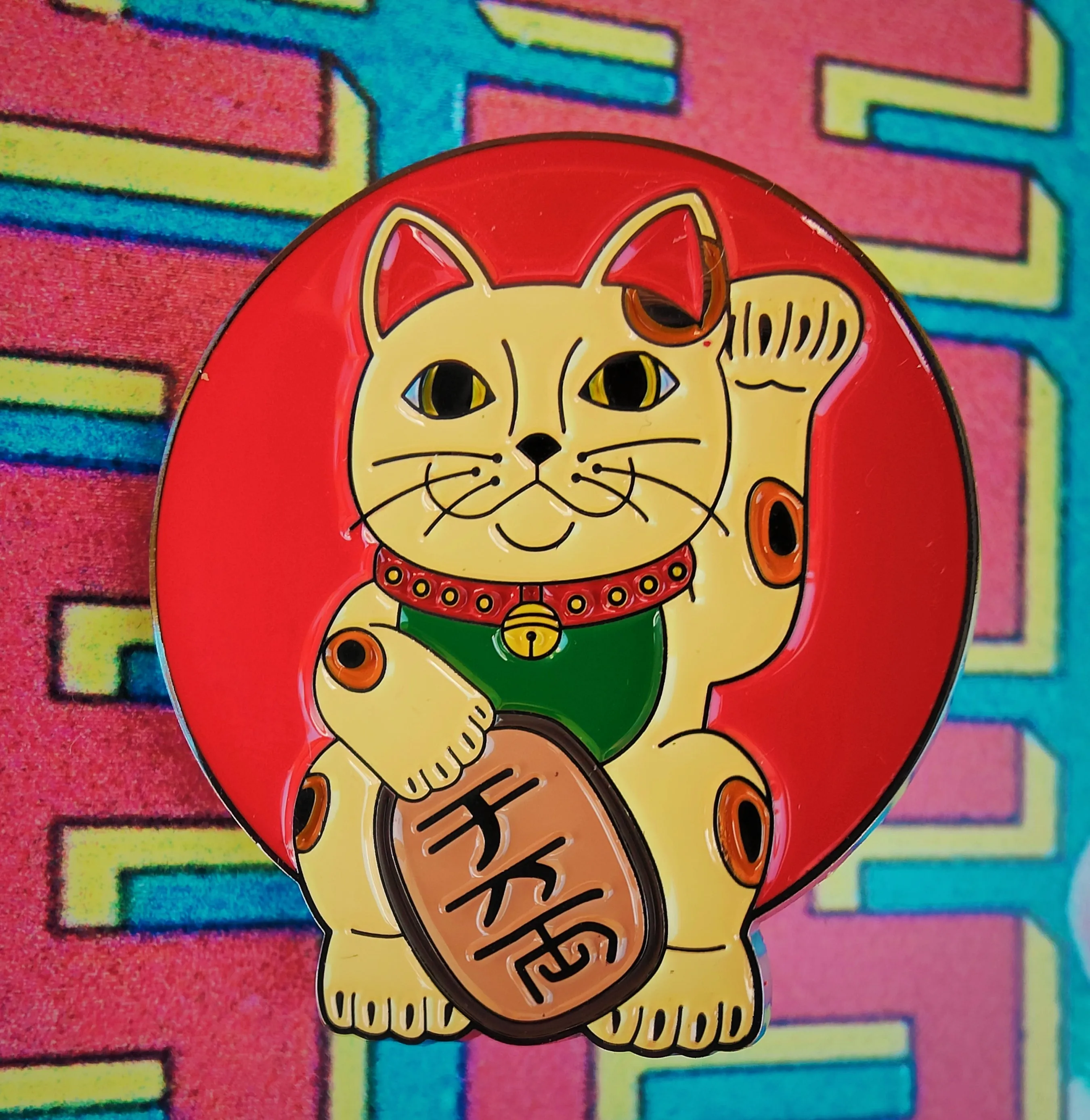 Asian kitsch pins