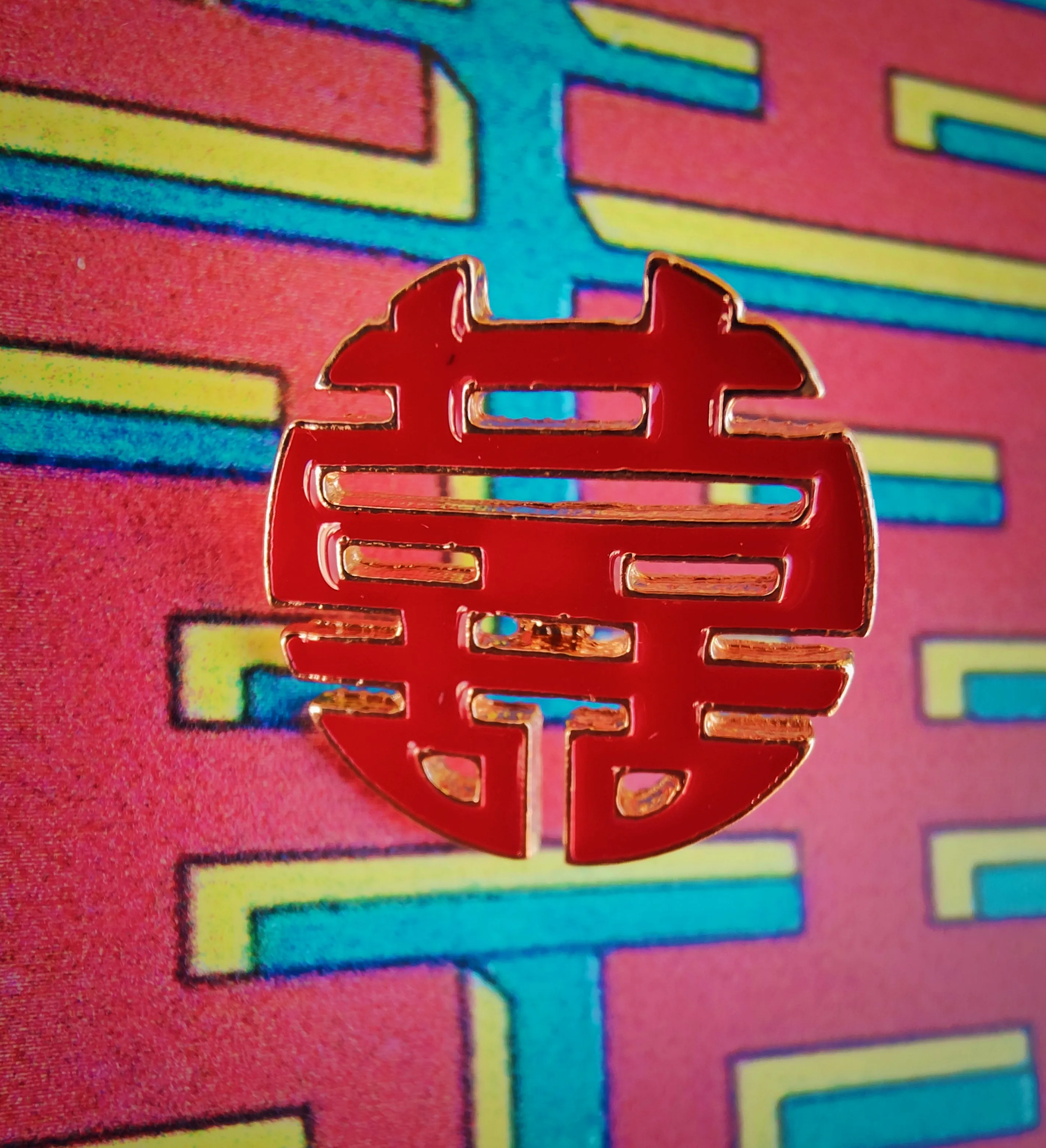 Asian kitsch pins