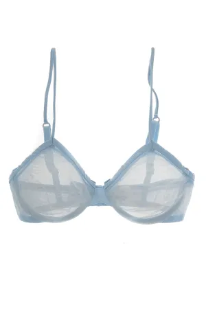Baby Blue Tulle Bra