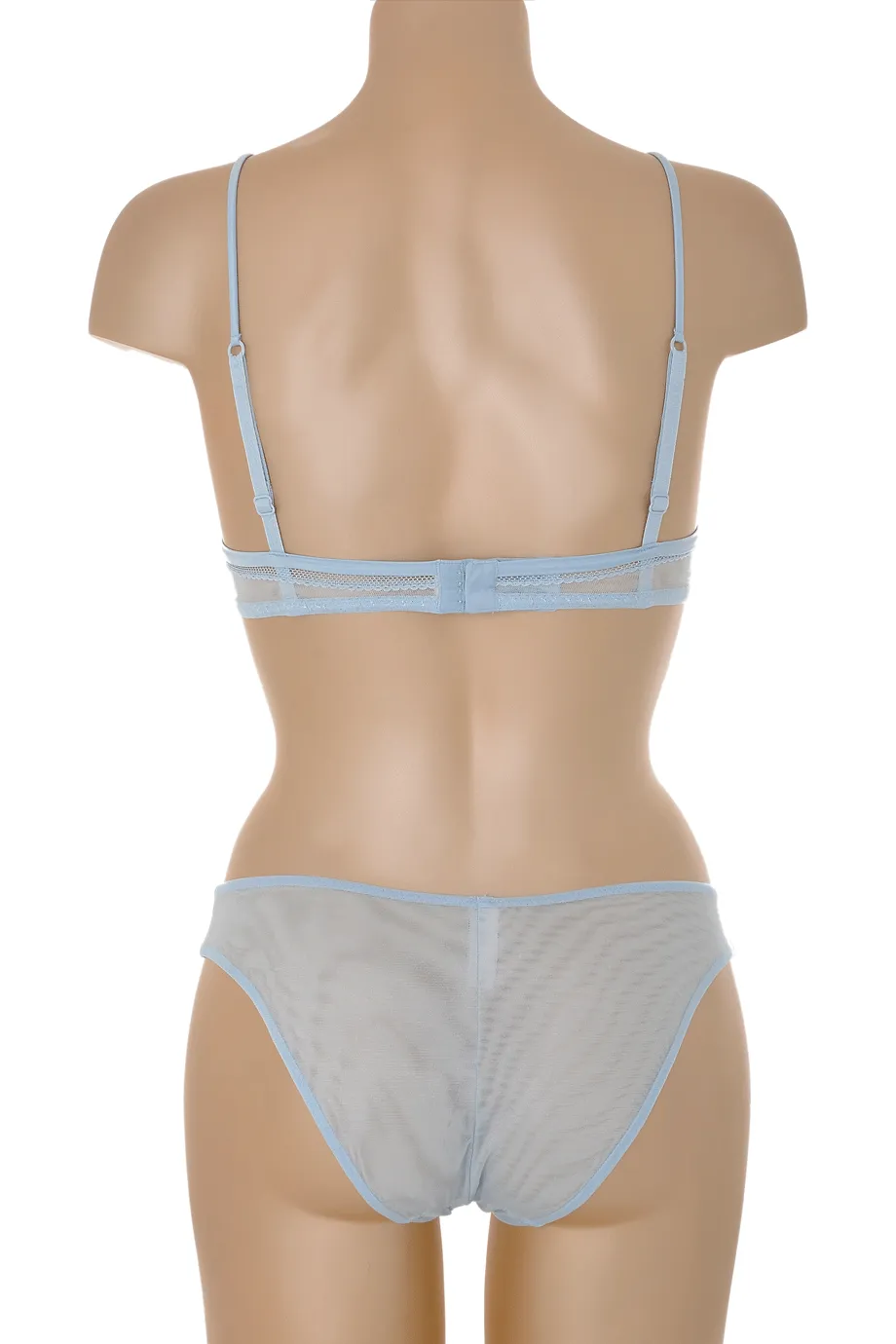 Baby Blue Tulle Bra