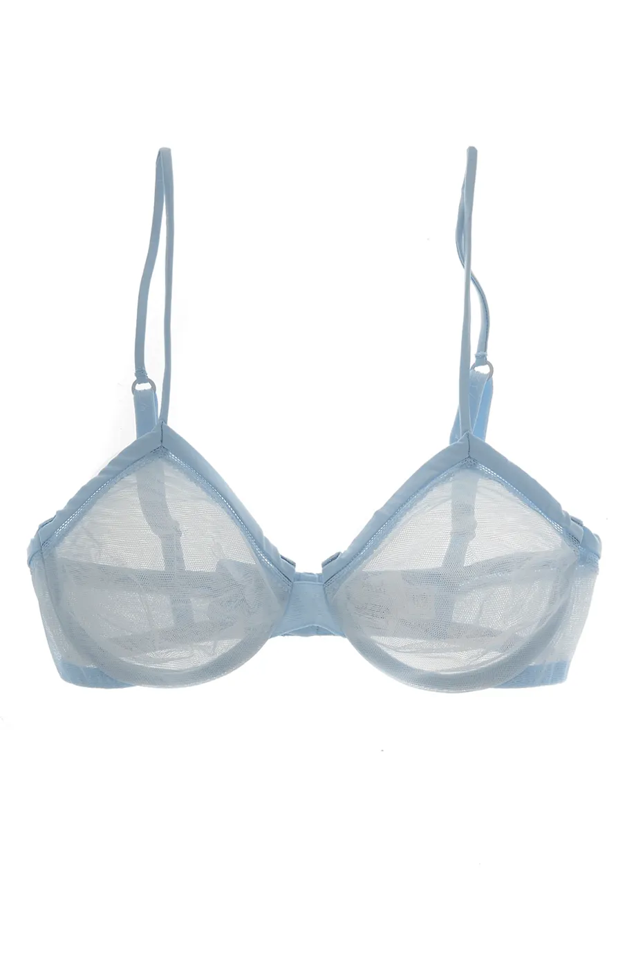 Baby Blue Tulle Bra