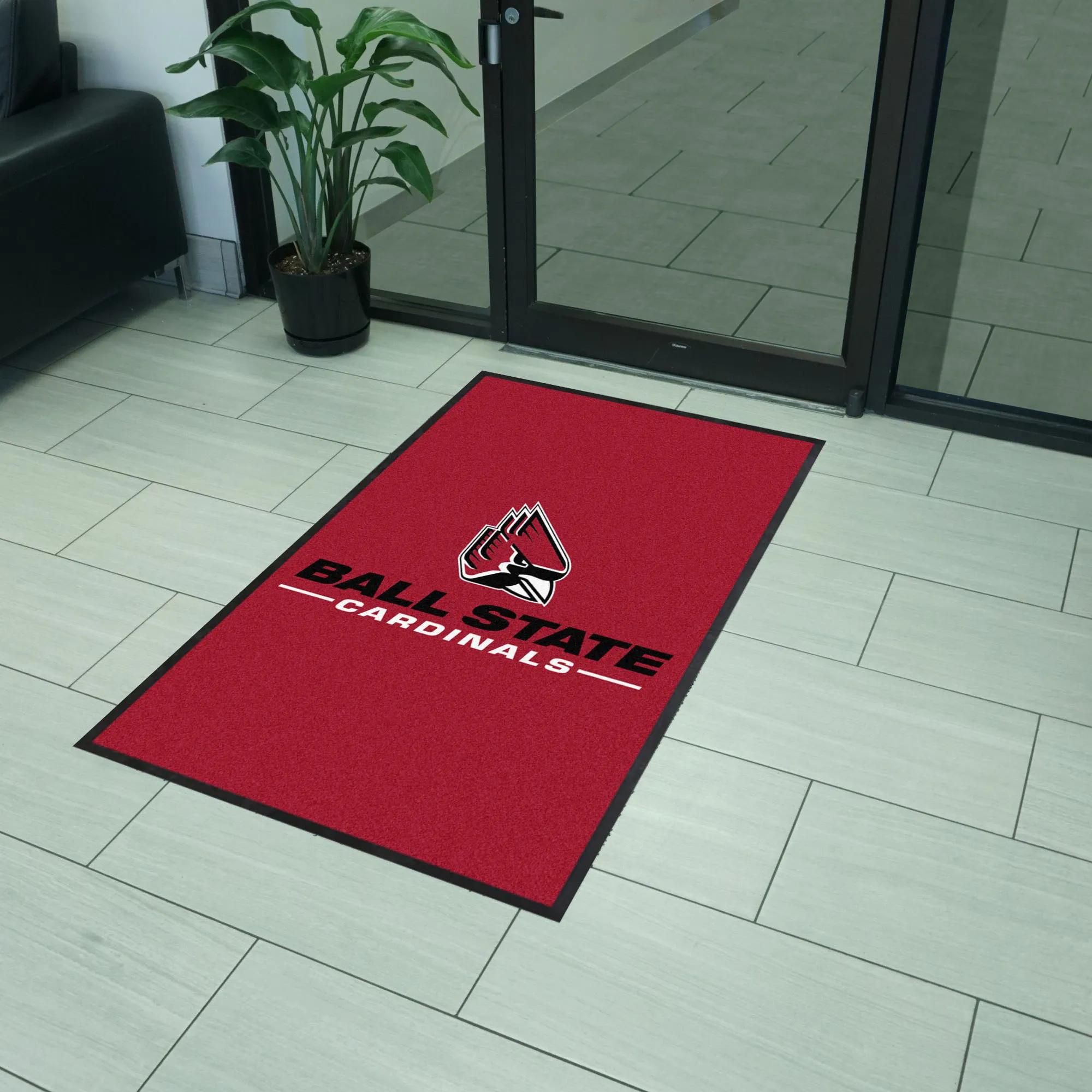 Ball State University 3X5 Logo Mat - Portrait