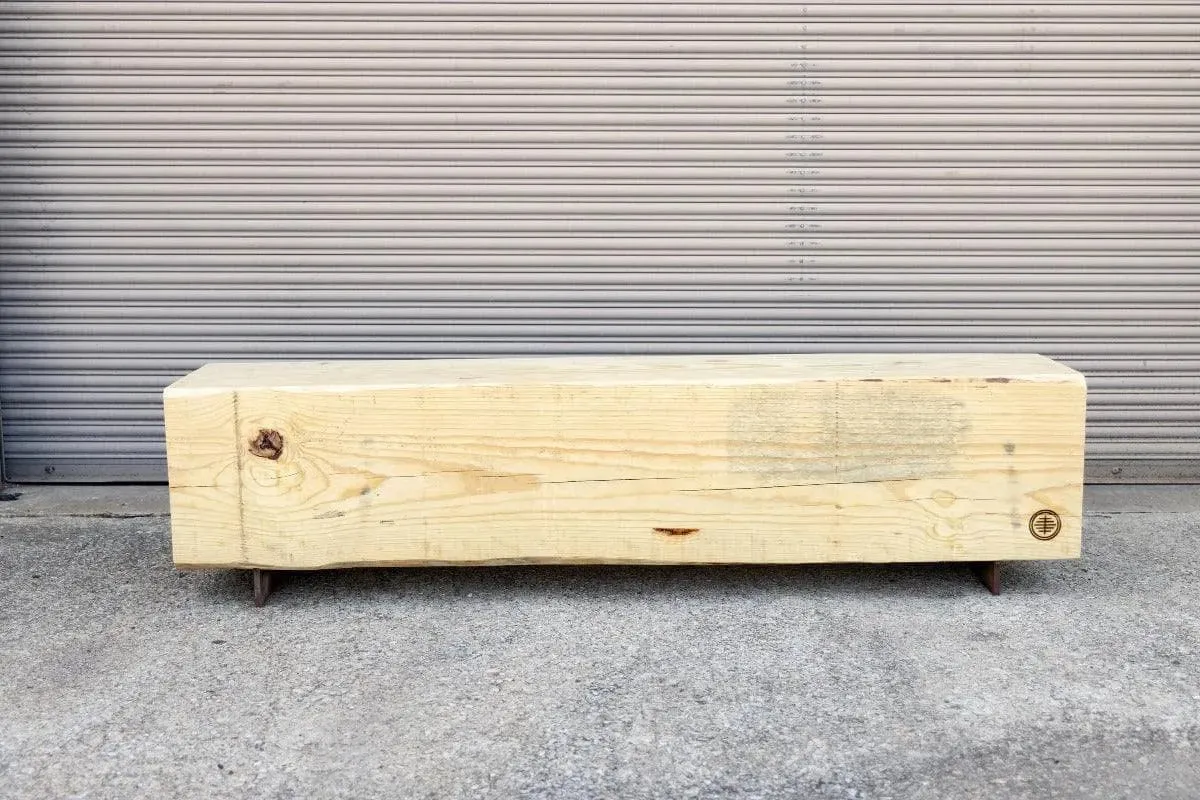 Beam Bench | Large Reclaimed Wood Bench