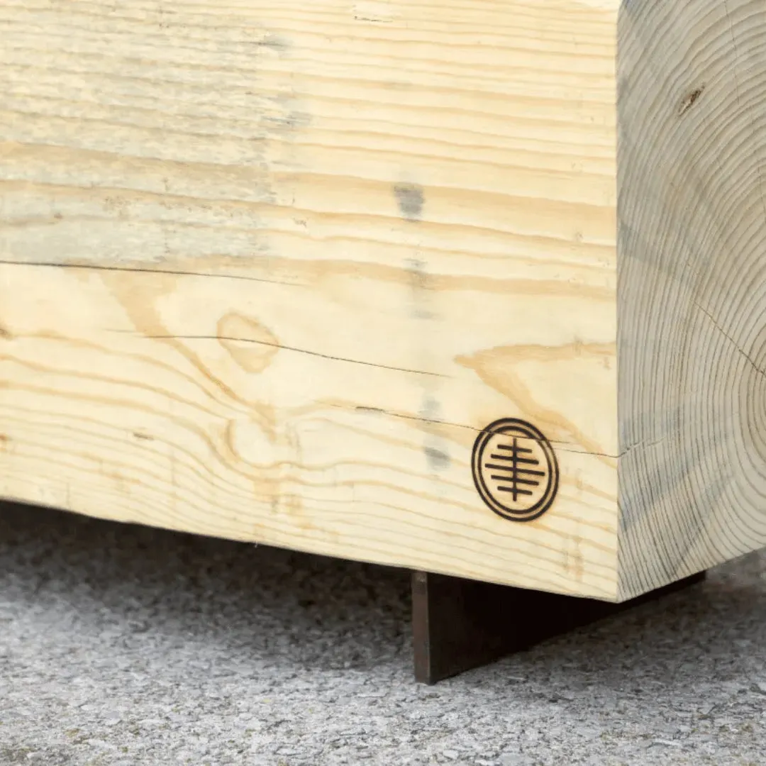 Beam Bench | Large Reclaimed Wood Bench