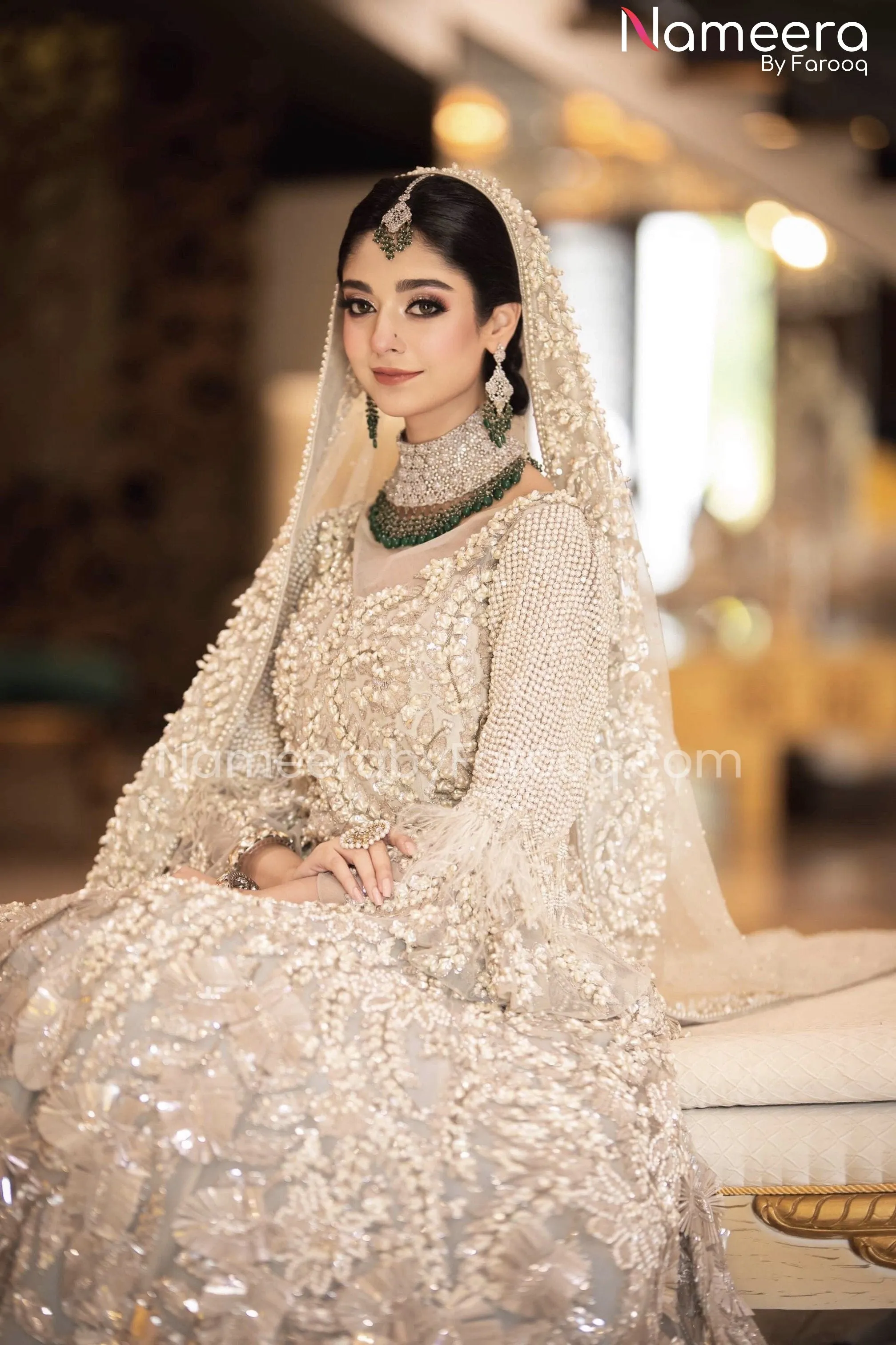 Beautiful Bridal Gown Pakistani Dress Online #BS501