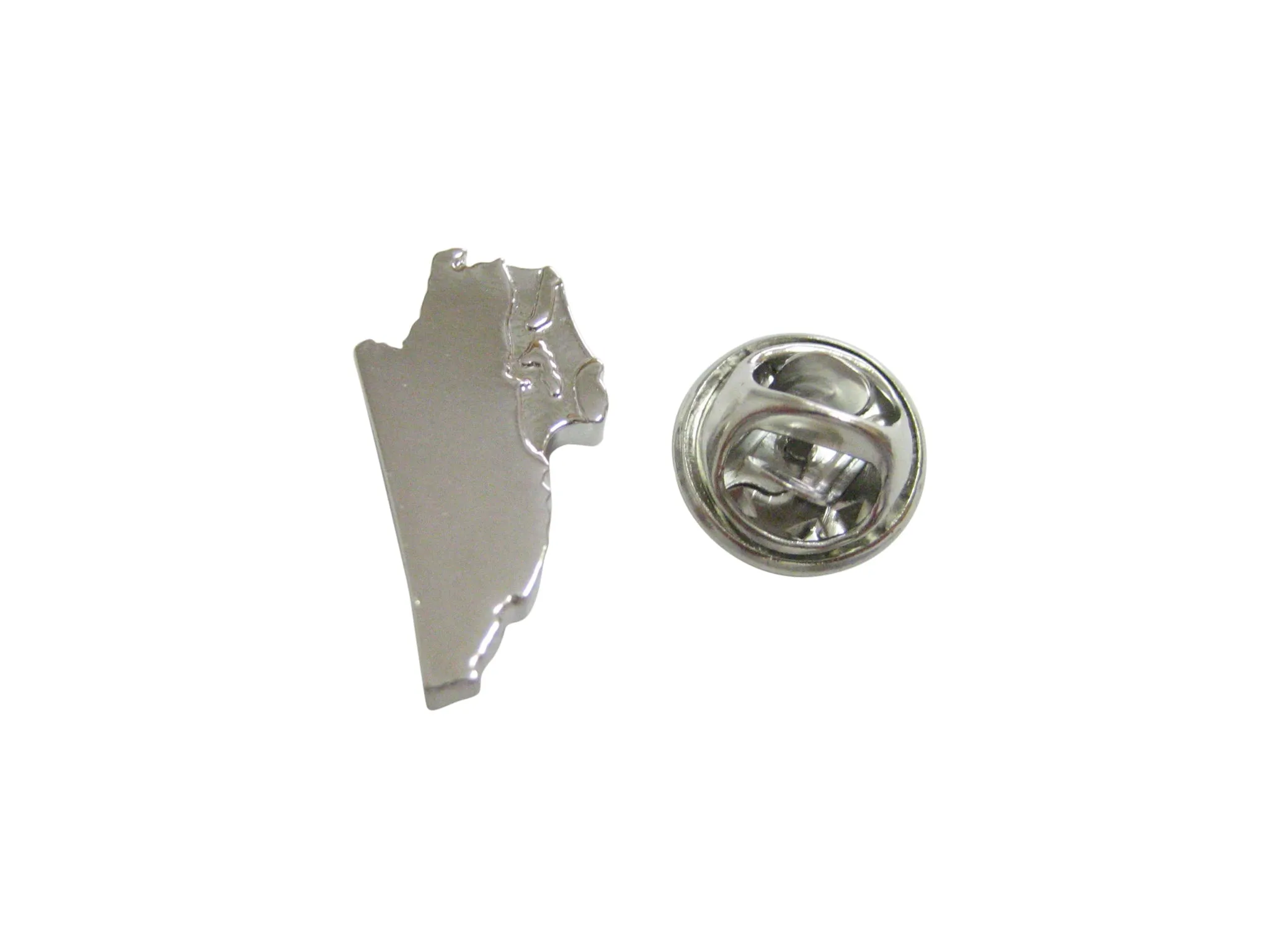 Belize Map Shape Lapel Pin