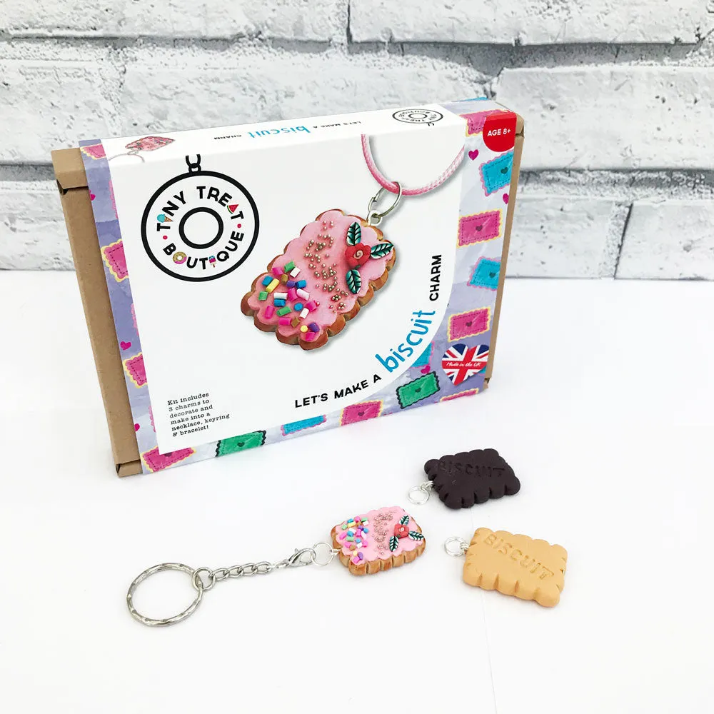 Biscuit-Themed Jewellery Craft Kit (Makes 3 Items)