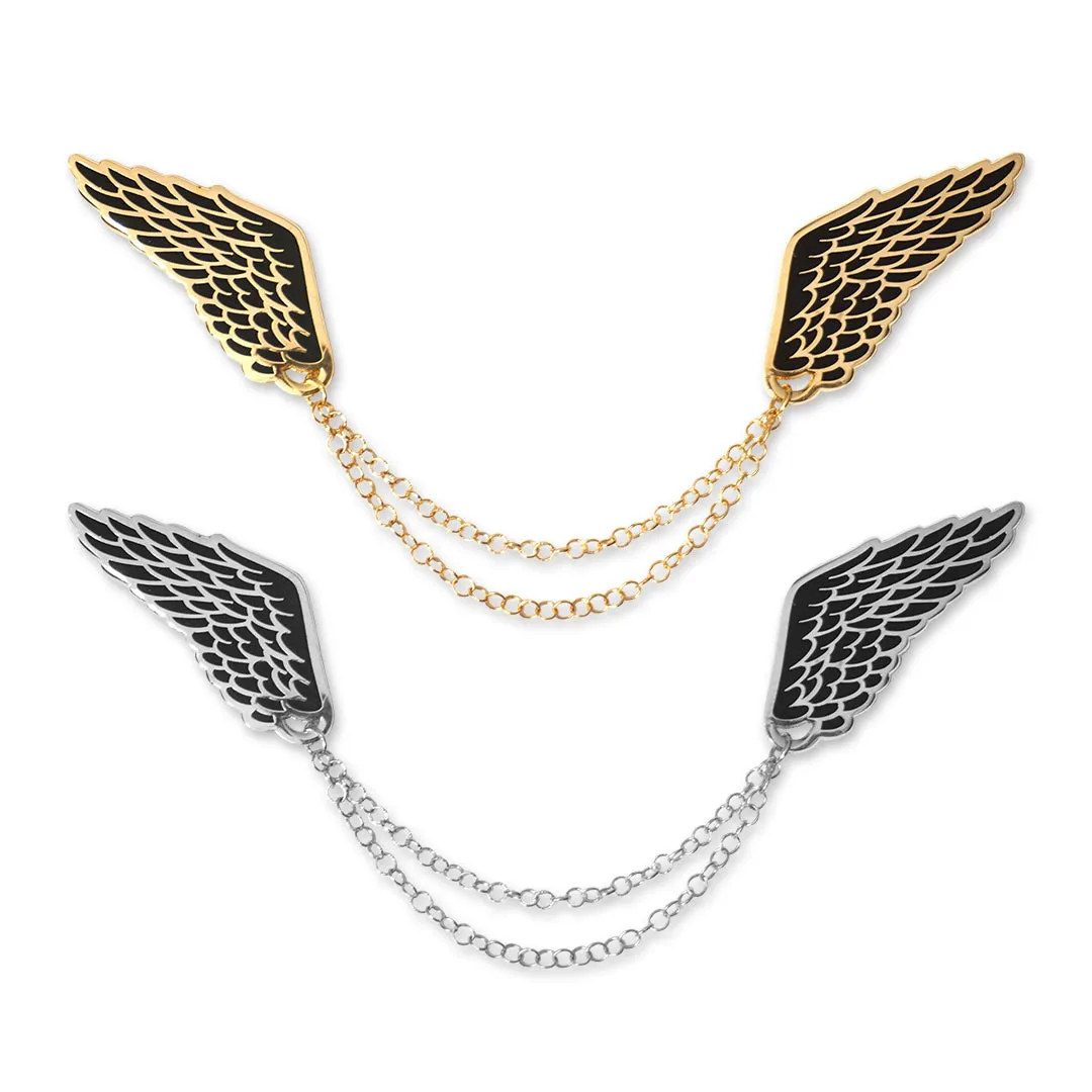 Black wings | Connected pins