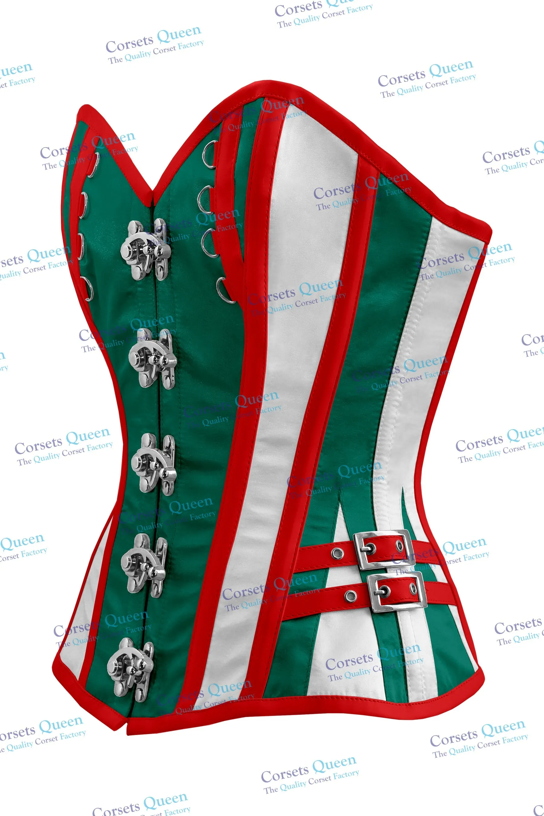 Bliskey Steel Boned Overbust Christmas Special Corset