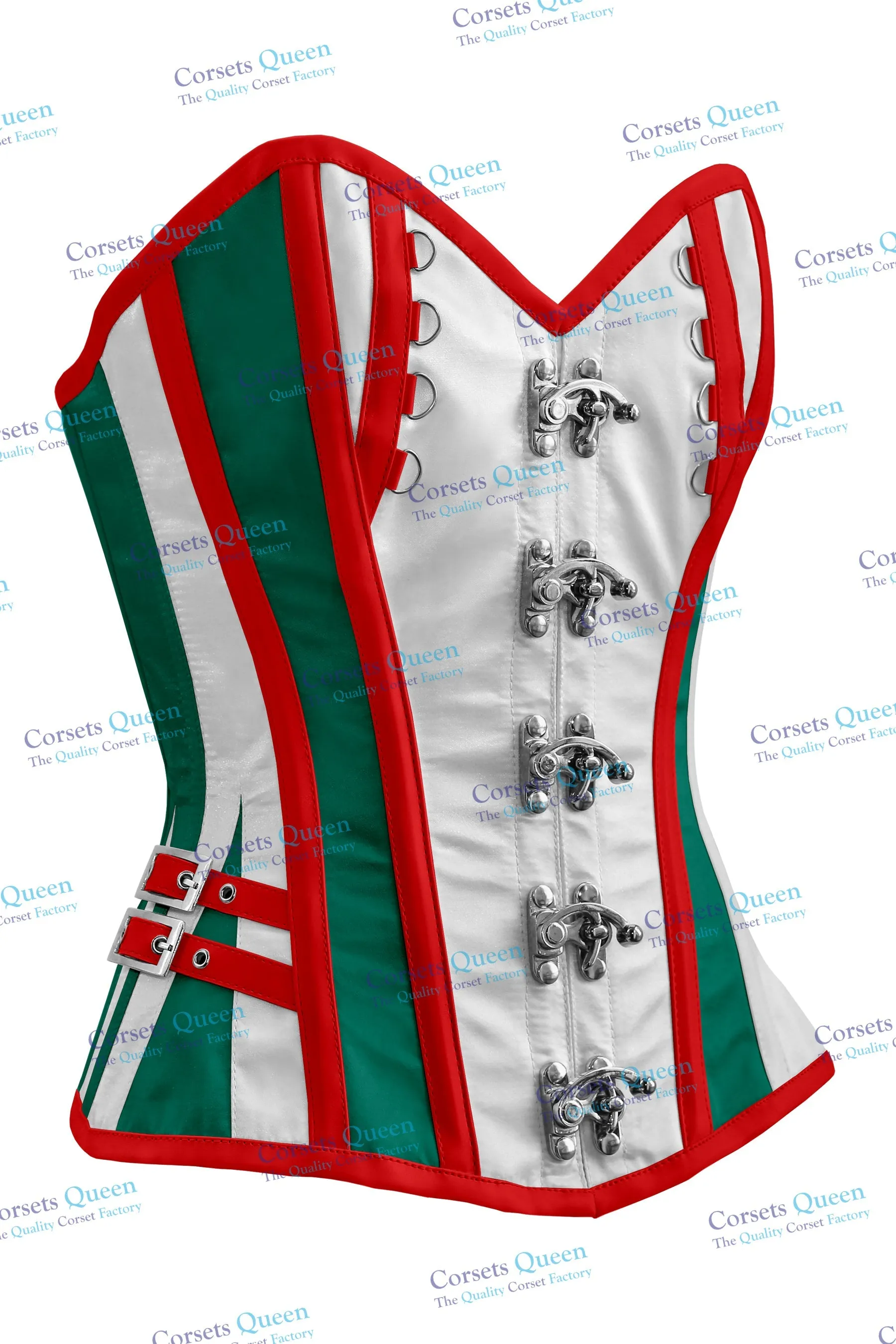 Bliskey Steel Boned Overbust Christmas Special Corset