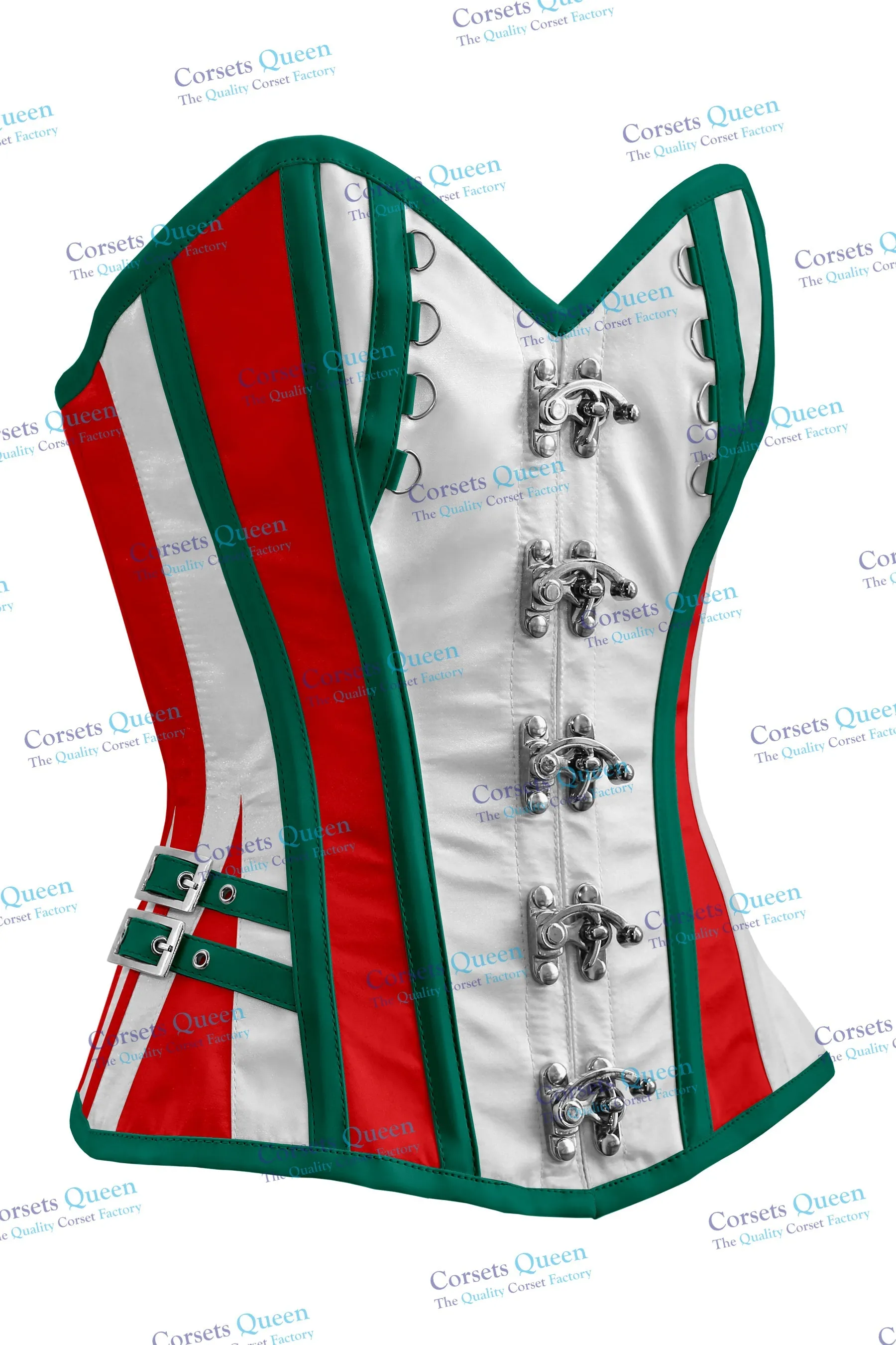 Bliskey Steel Boned Overbust Christmas Special Corset