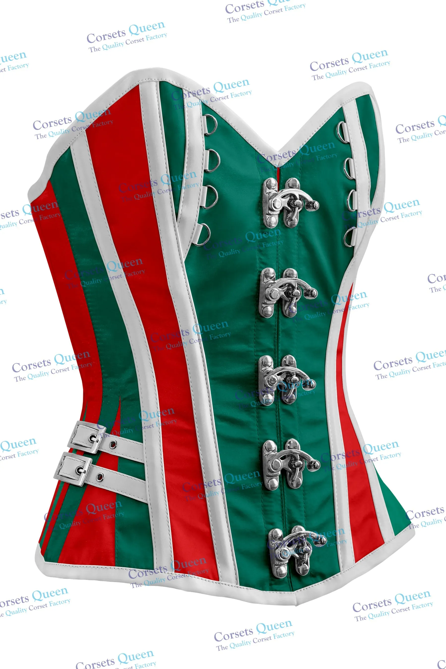 Bliskey Steel Boned Overbust Christmas Special Corset
