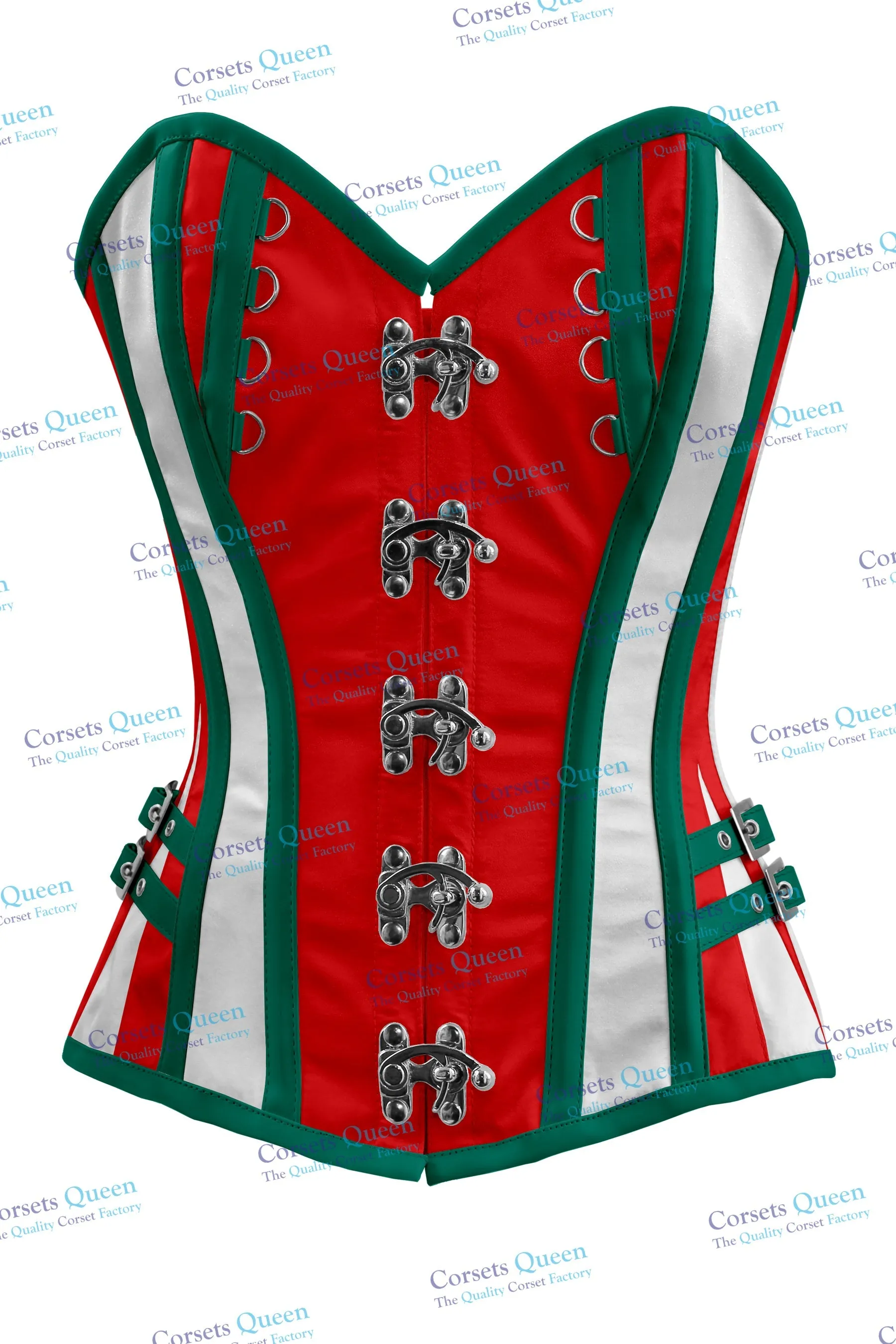 Bliskey Steel Boned Overbust Christmas Special Corset