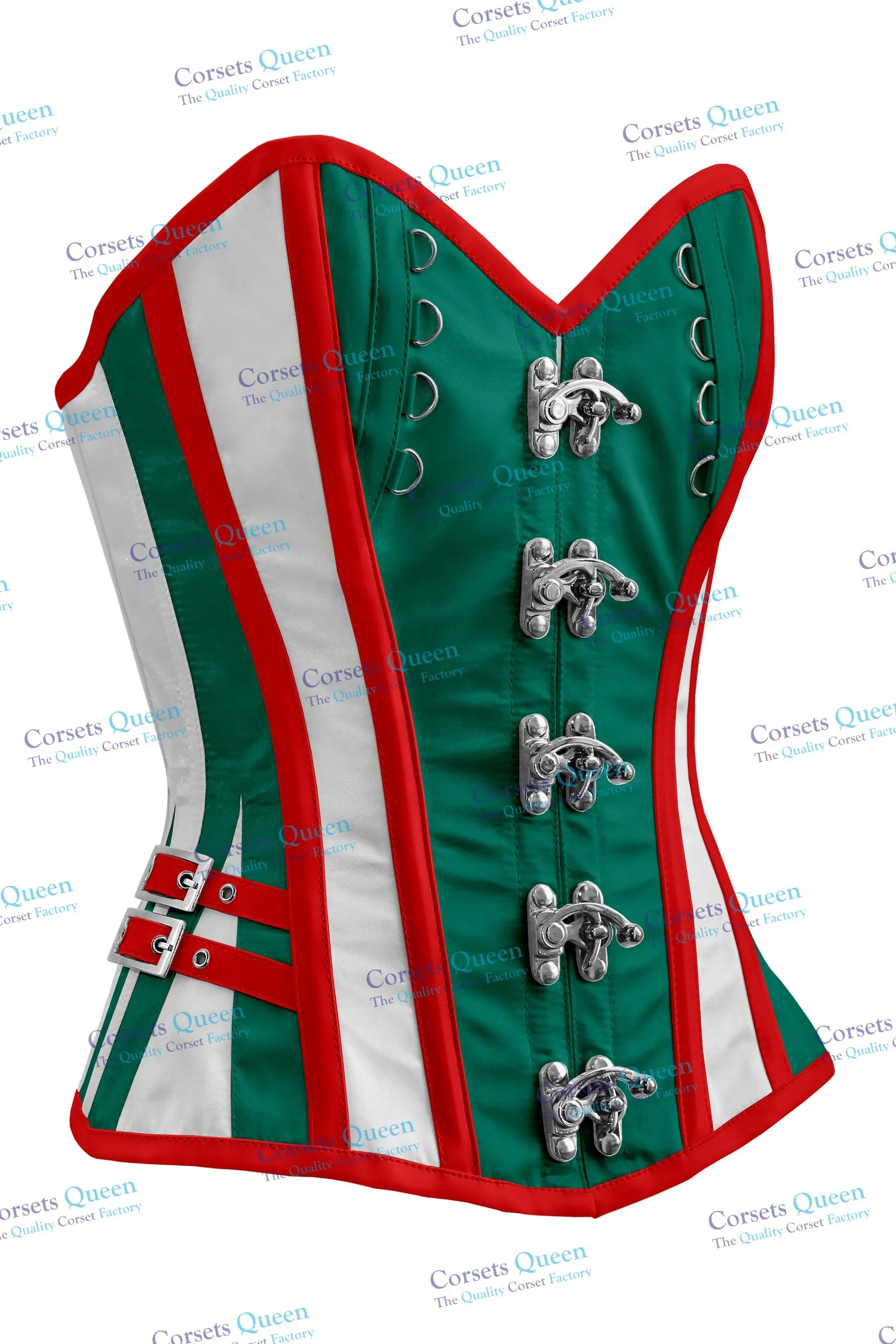 Bliskey Steel Boned Overbust Christmas Special Corset