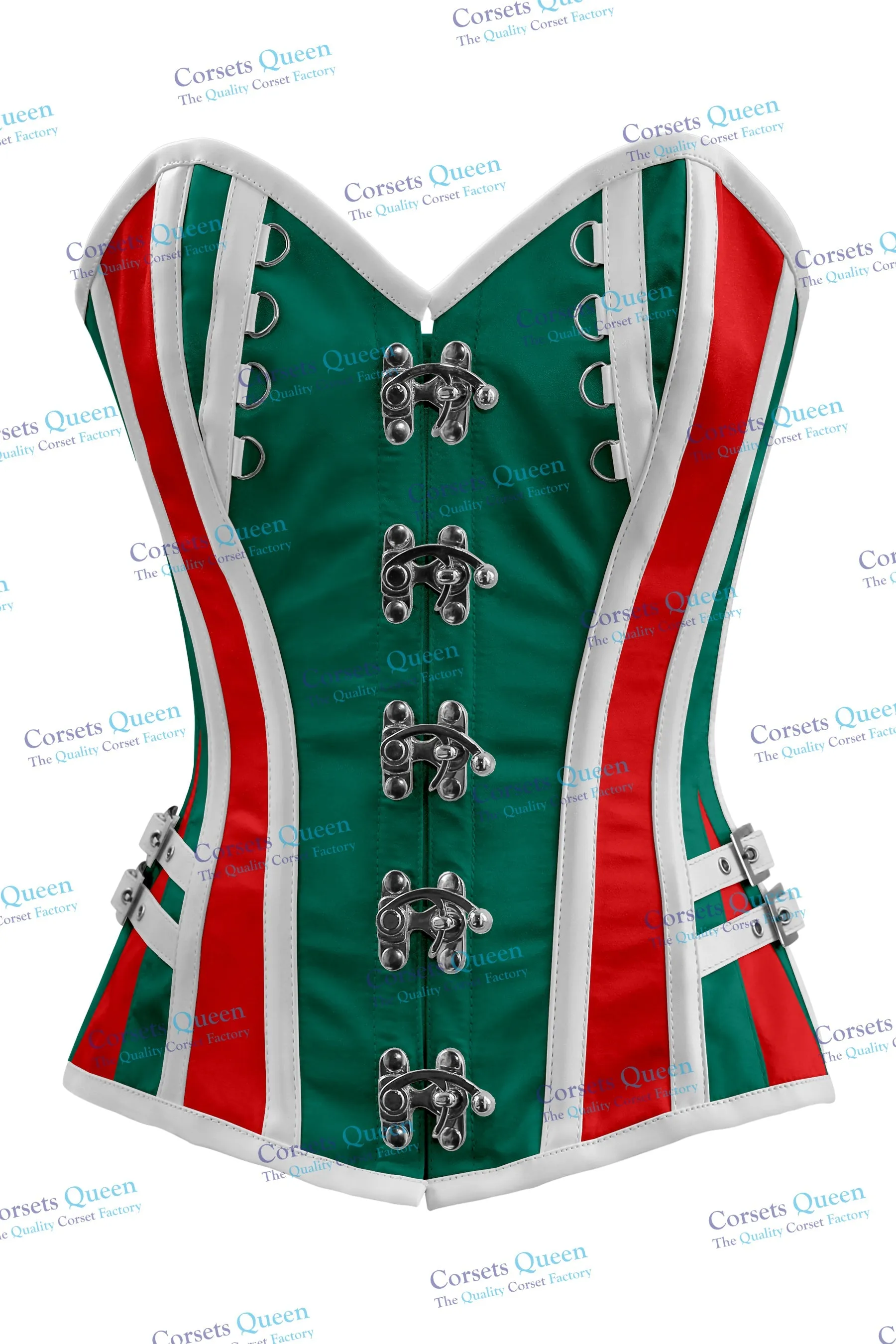 Bliskey Steel Boned Overbust Christmas Special Corset