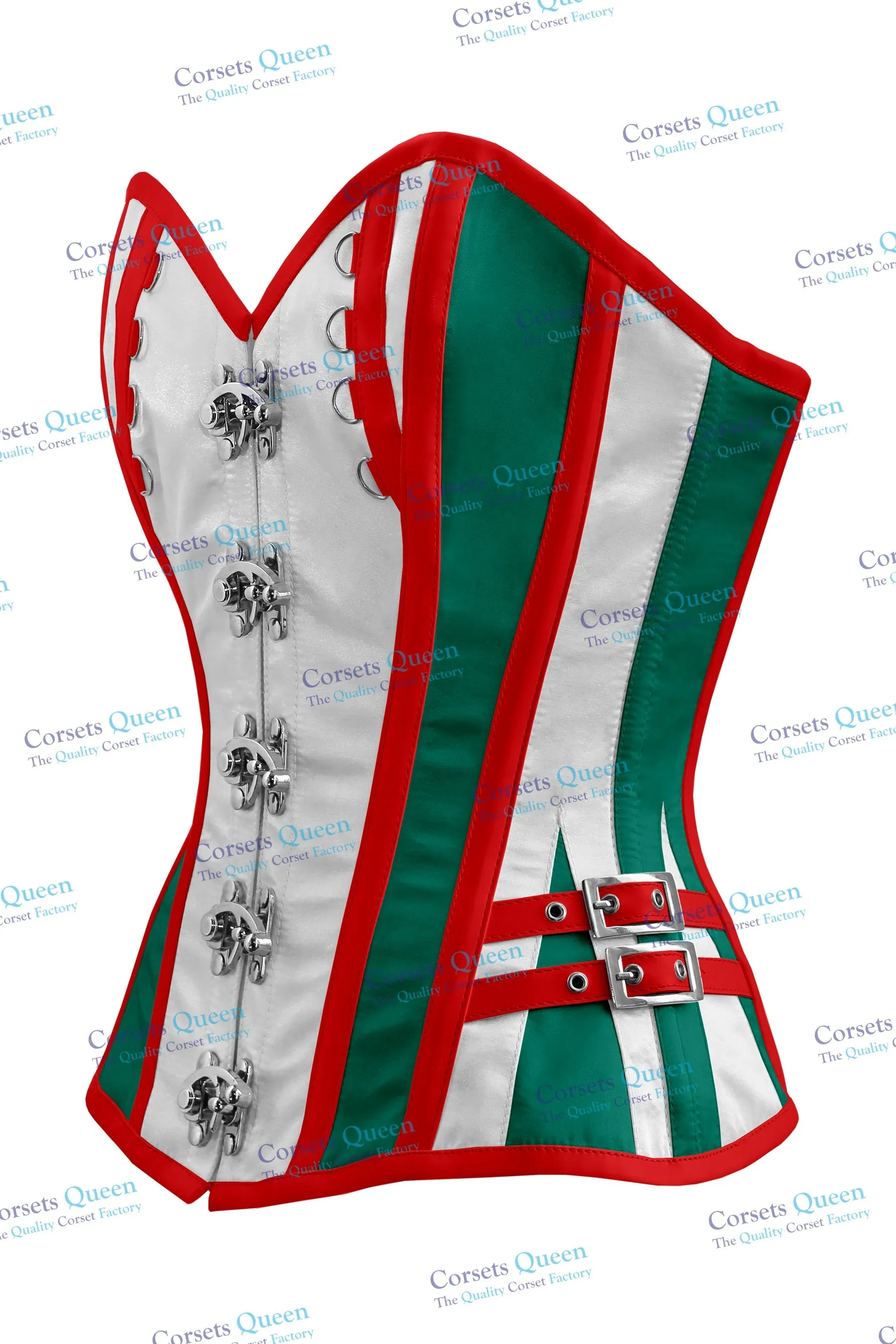 Bliskey Steel Boned Overbust Christmas Special Corset