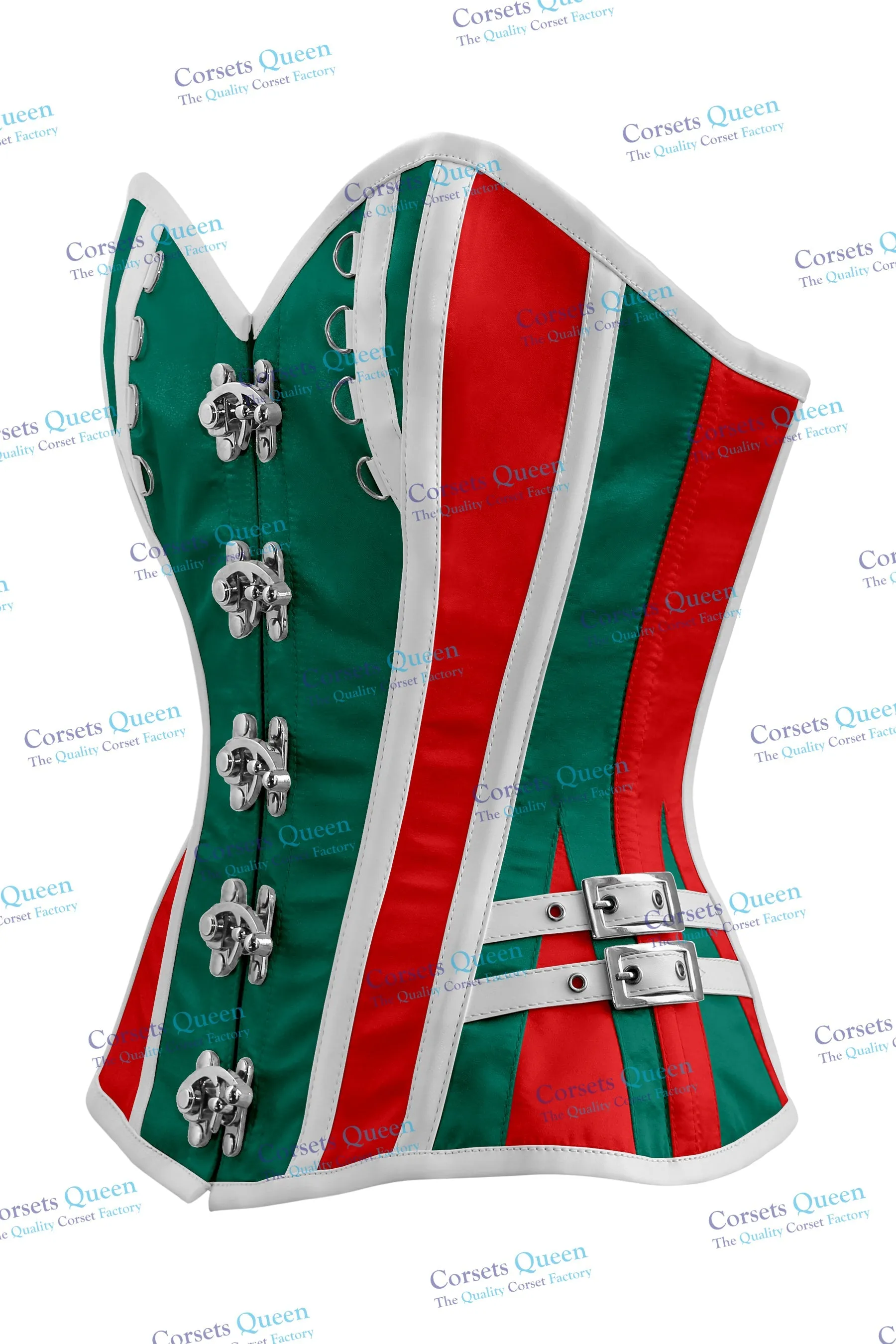 Bliskey Steel Boned Overbust Christmas Special Corset