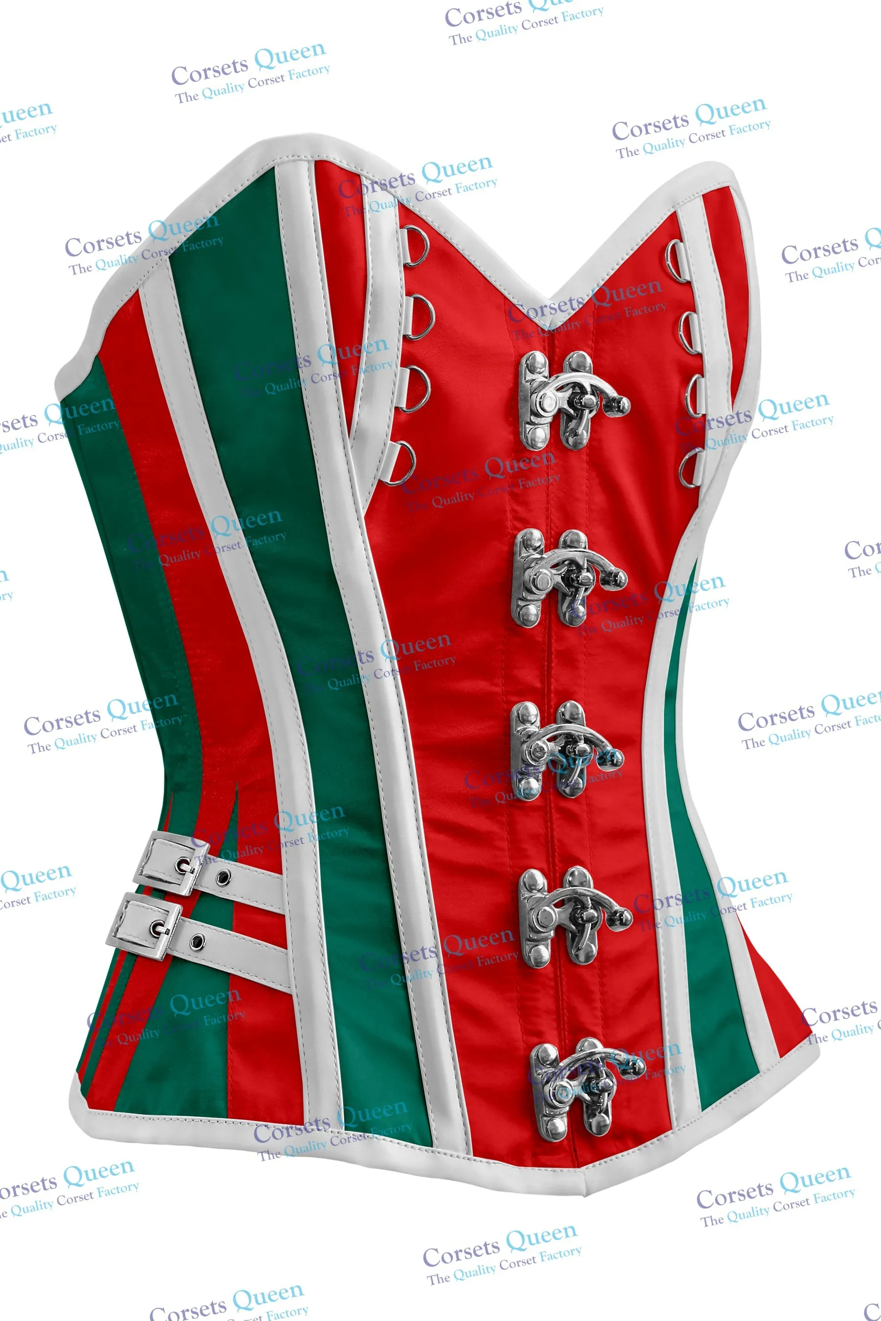 Bliskey Steel Boned Overbust Christmas Special Corset
