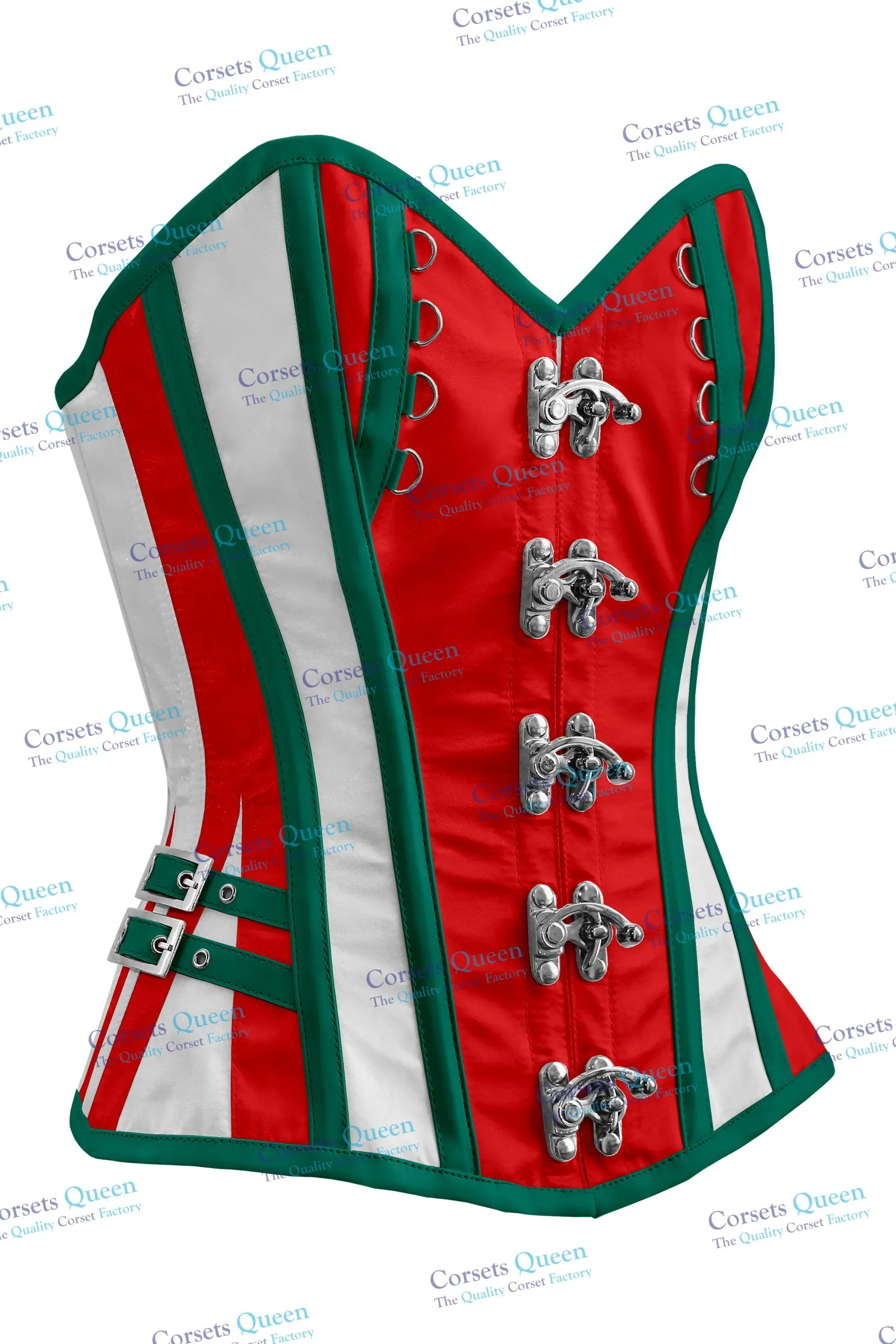 Bliskey Steel Boned Overbust Christmas Special Corset