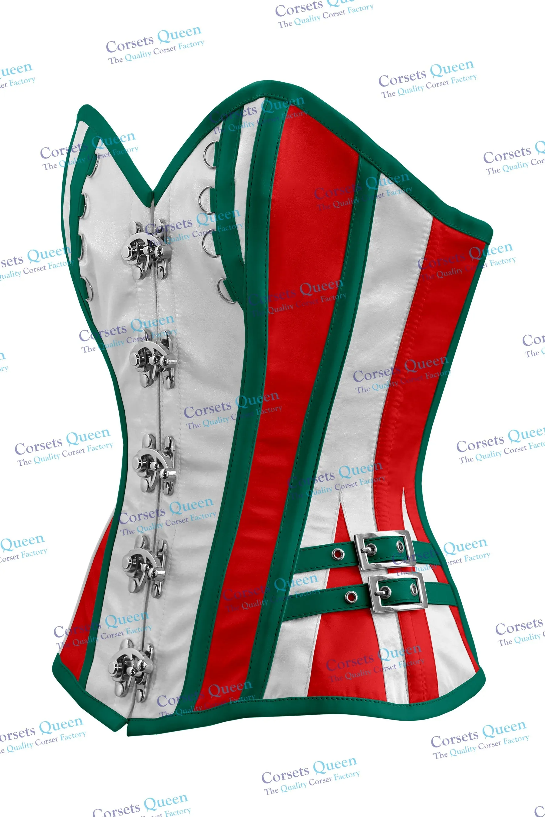 Bliskey Steel Boned Overbust Christmas Special Corset